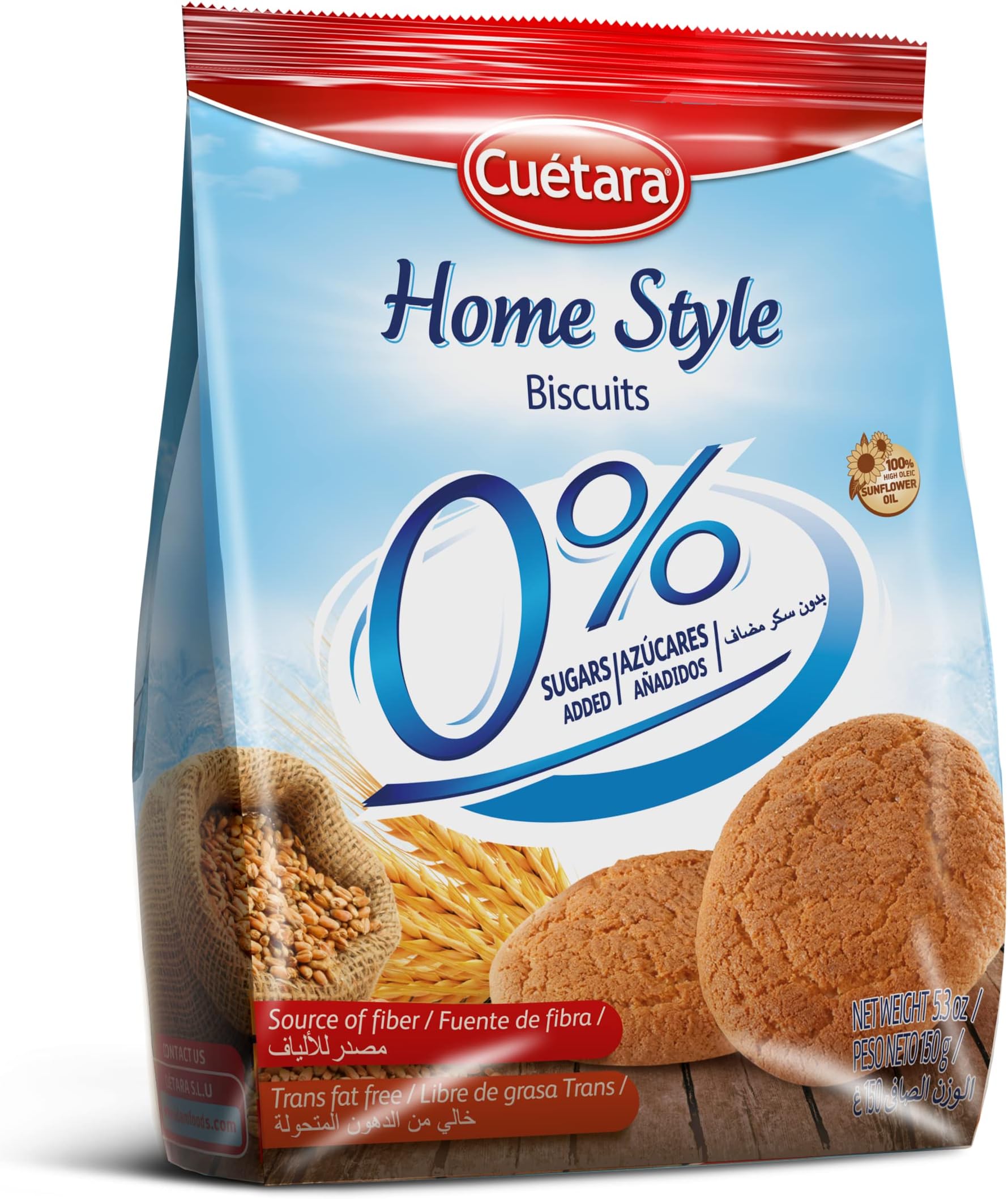 Digesta Home Made Sugar Biscuits, 190 gm