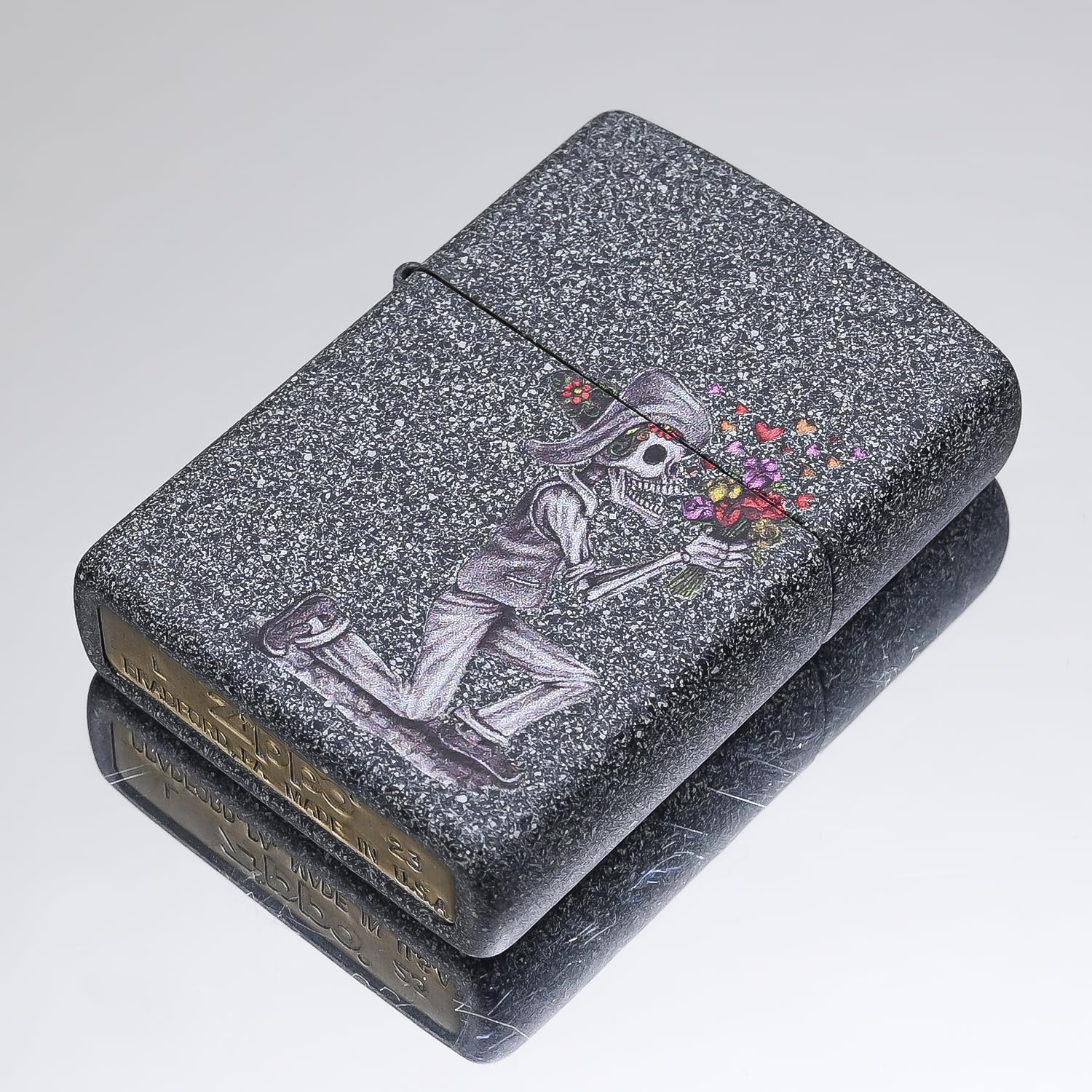 Amazon.co.jp: ZIPPO ジッポー ライター ペア DAY OF DEAD SKULLS SET 