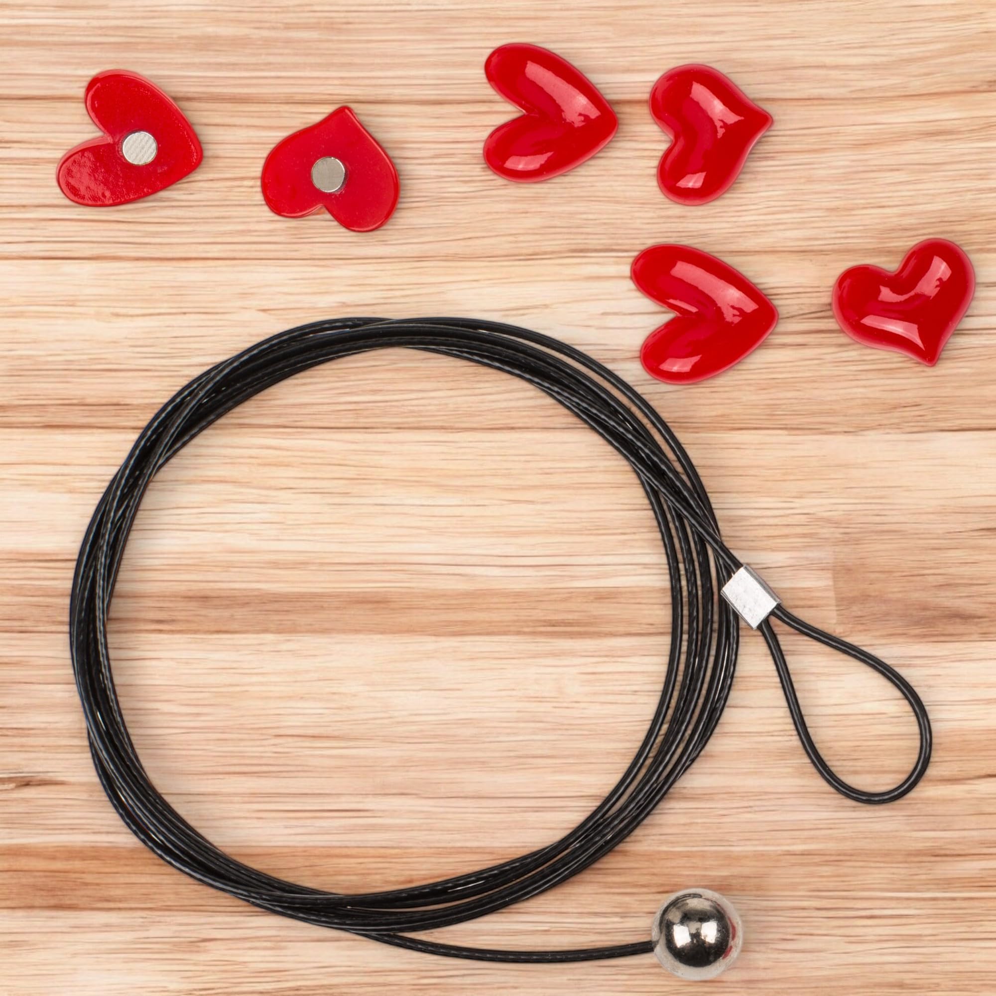 Filo Per Foto Con Magneti MIJOMA - Corda In Acciaio Per Creare Gallerie Fotografiche Senza Fori