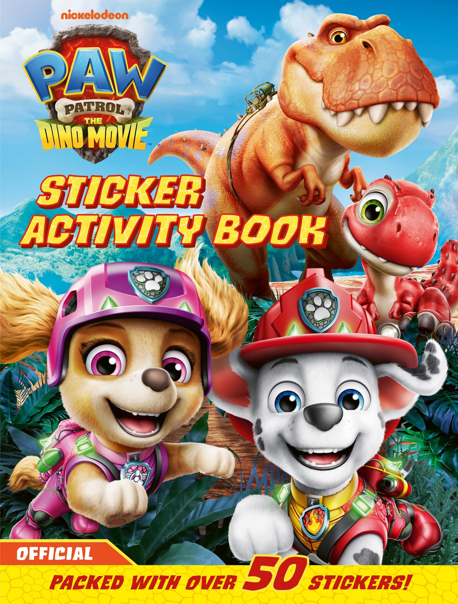 PAW Patrol: The Dino Movie Sticker Activity Book: New for Summer 2026!