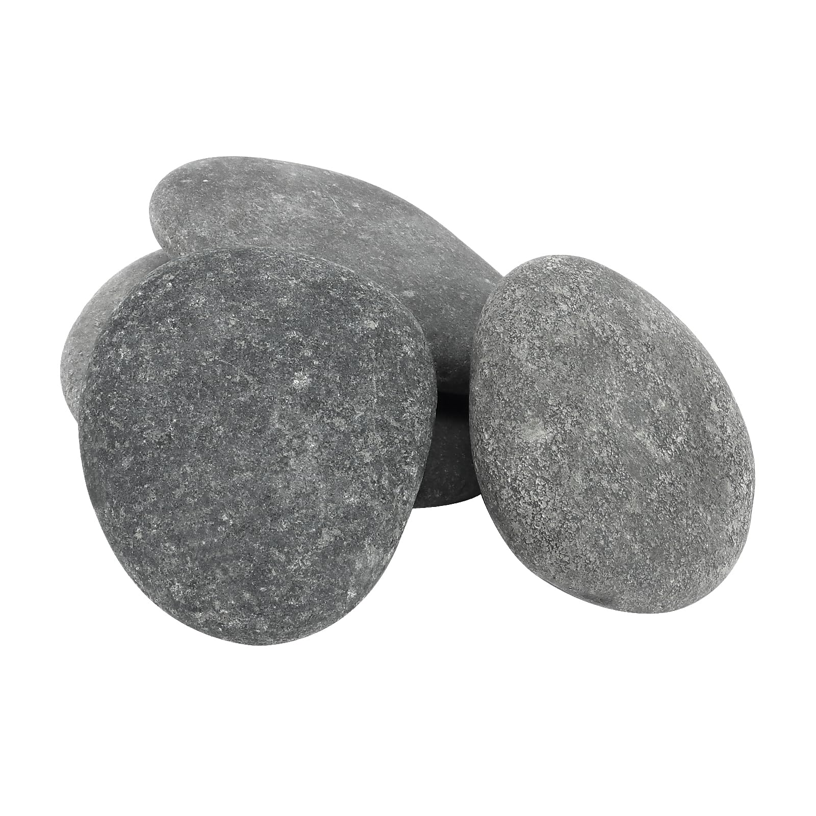 24 p?askie kamienie do malowania, 5-8 cm, g?adkie, du?e kamyki, kamienie naturalne, kamienie dekoracyjne, kamie? rzeczny do malowania mandali, ogrodu, doniczek, akwariów