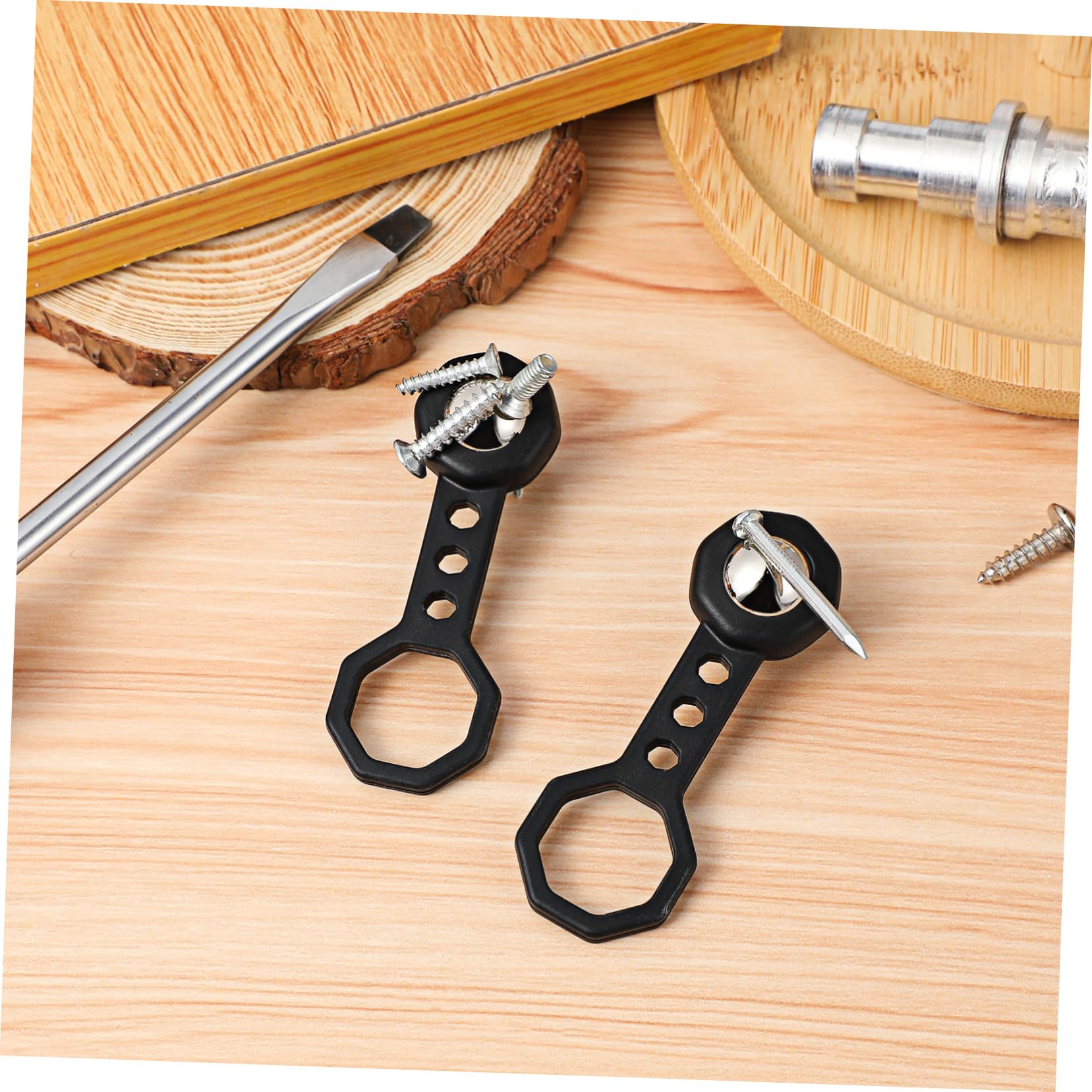 Uonlytech 8pièces Détecteur De Goujons Magnétique Outil De Localisation De Métal Pour Murs Détection Facile Et Précise Des Vis Clous Et Montants Pour Travaux De Bricolage à Domicile