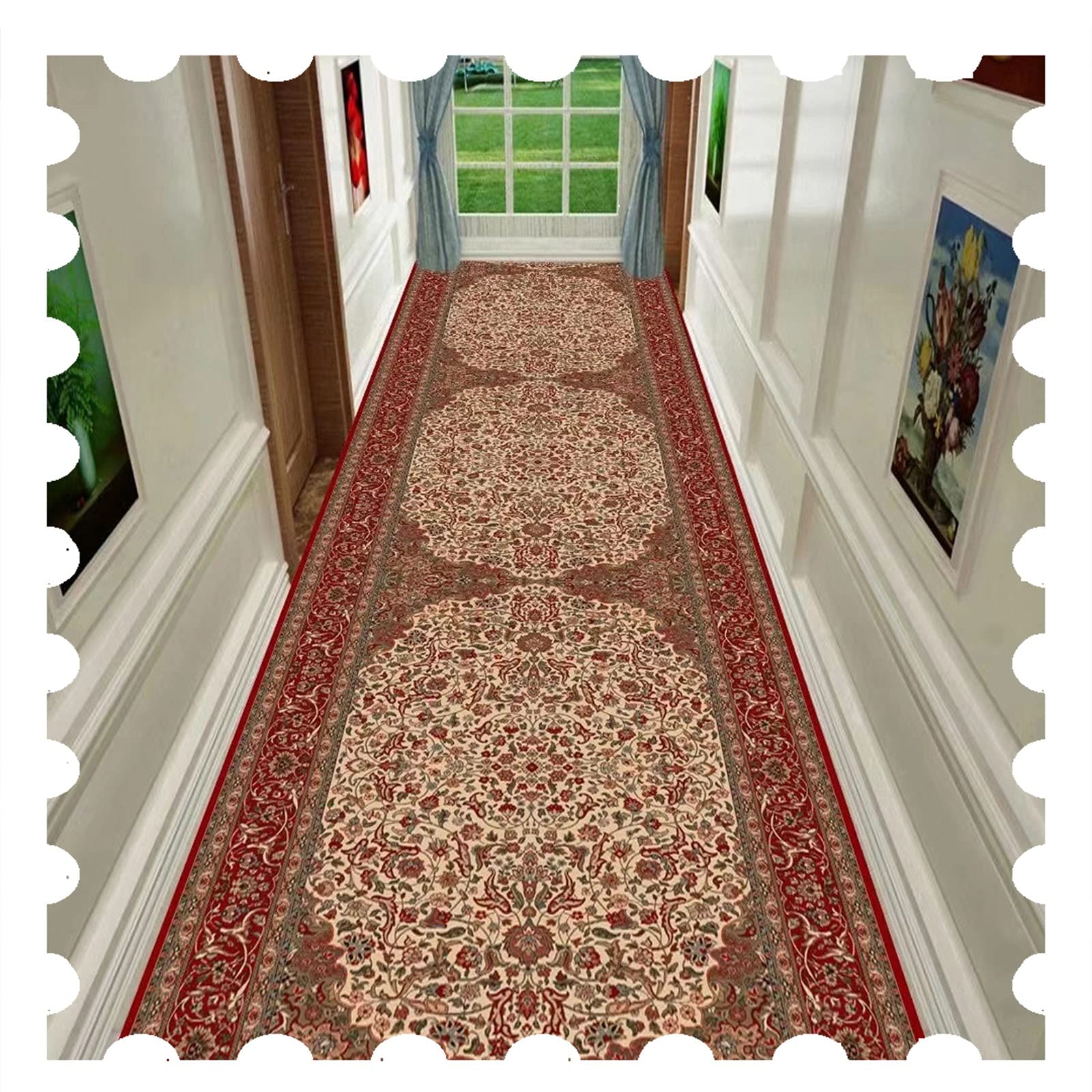 Tapis couloir tapis de passage d'allée antidérapant ZRUYI 1.2x3m