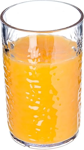 Miniatura 10 de Carlisle FoodService Products Vaso de plástico Pebble Optic Pebble para restaurantes, catering, cocinas, plástico, 10.9 onzas, transparente,