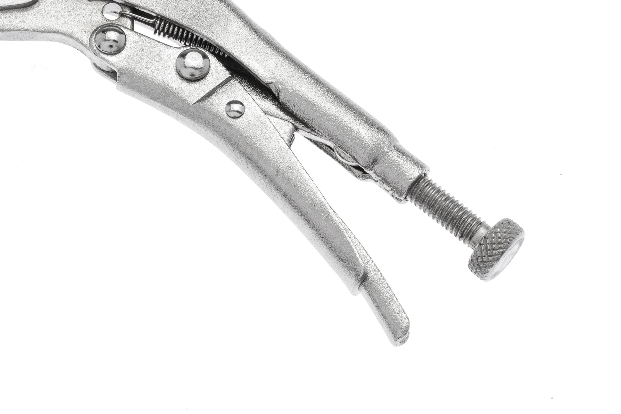 SE 9866LP - Mini pinze autobloccanti a becco lungo con sgancio rapido da 10,2 cm
