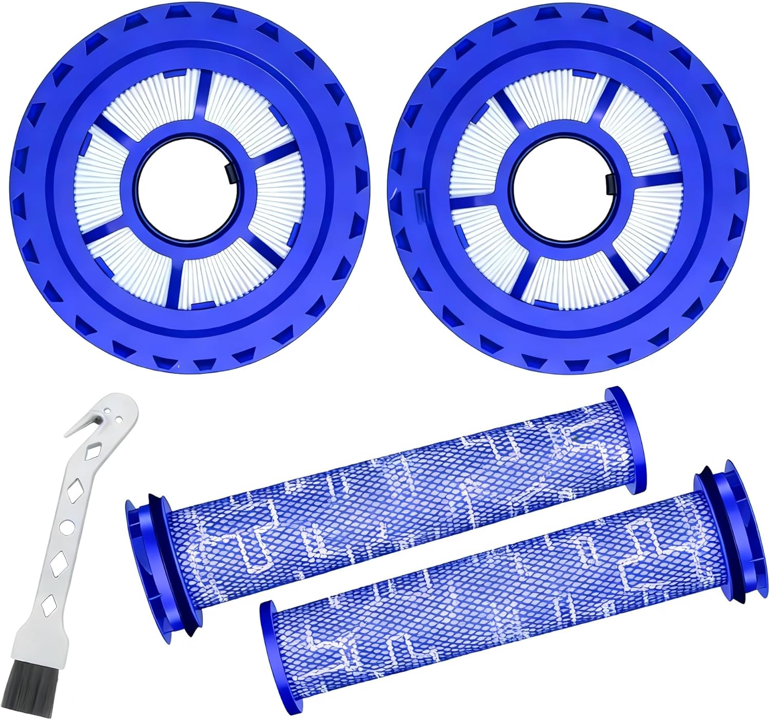 Filter Replacement for Dyson DC41 DC65 DC66 UP13 UP20 UP30 Animal, Multi Floor and Ball Vacuum Ball Animal 2 Ball Animal 3, Washable and Reusable, Pre-Motor & Post-Motor Filter Kit for Pet Hair, Dirt