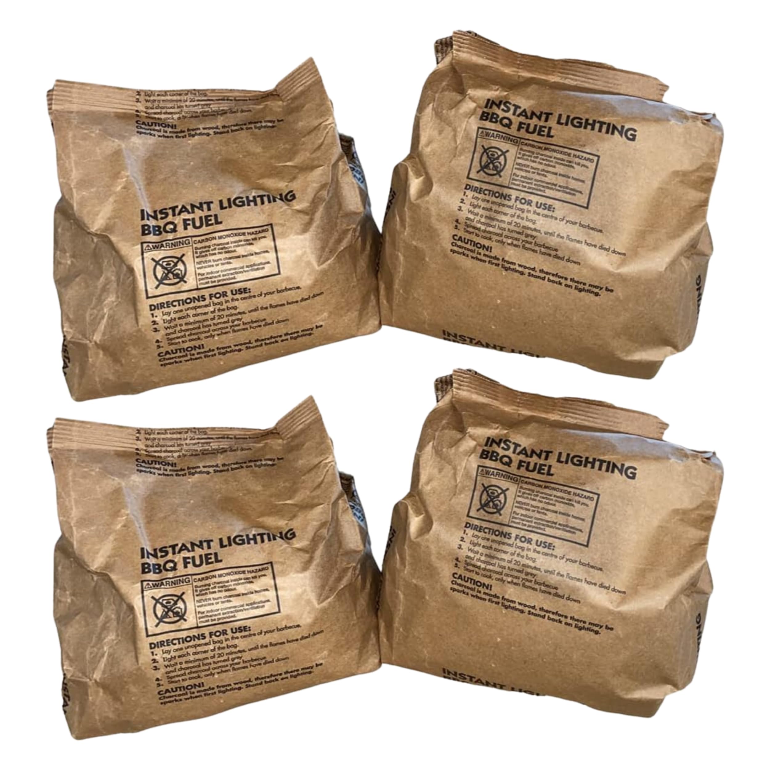 Glamified , Glam Black Glamified-Glam Organic Restaurant Grade Instant Light Lumpwood Charcoal, 4X 1Kg Bags Instant Bbq Charcoal Hardwood Charcoal | For Bbq Barbeque Outdoor Party
