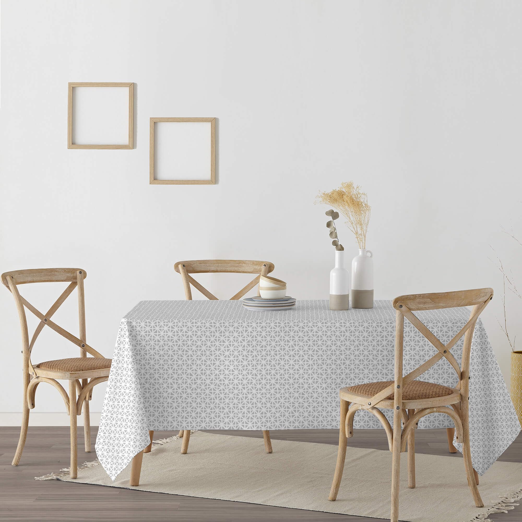BELUM | Mantel XL 180x300 cm Antimanchas 100% algodón resinado, Mantel NO Hule, Mantel Tacto algodón, Mantel Impermeable, Mantel Antimanchas Repelente líquidos