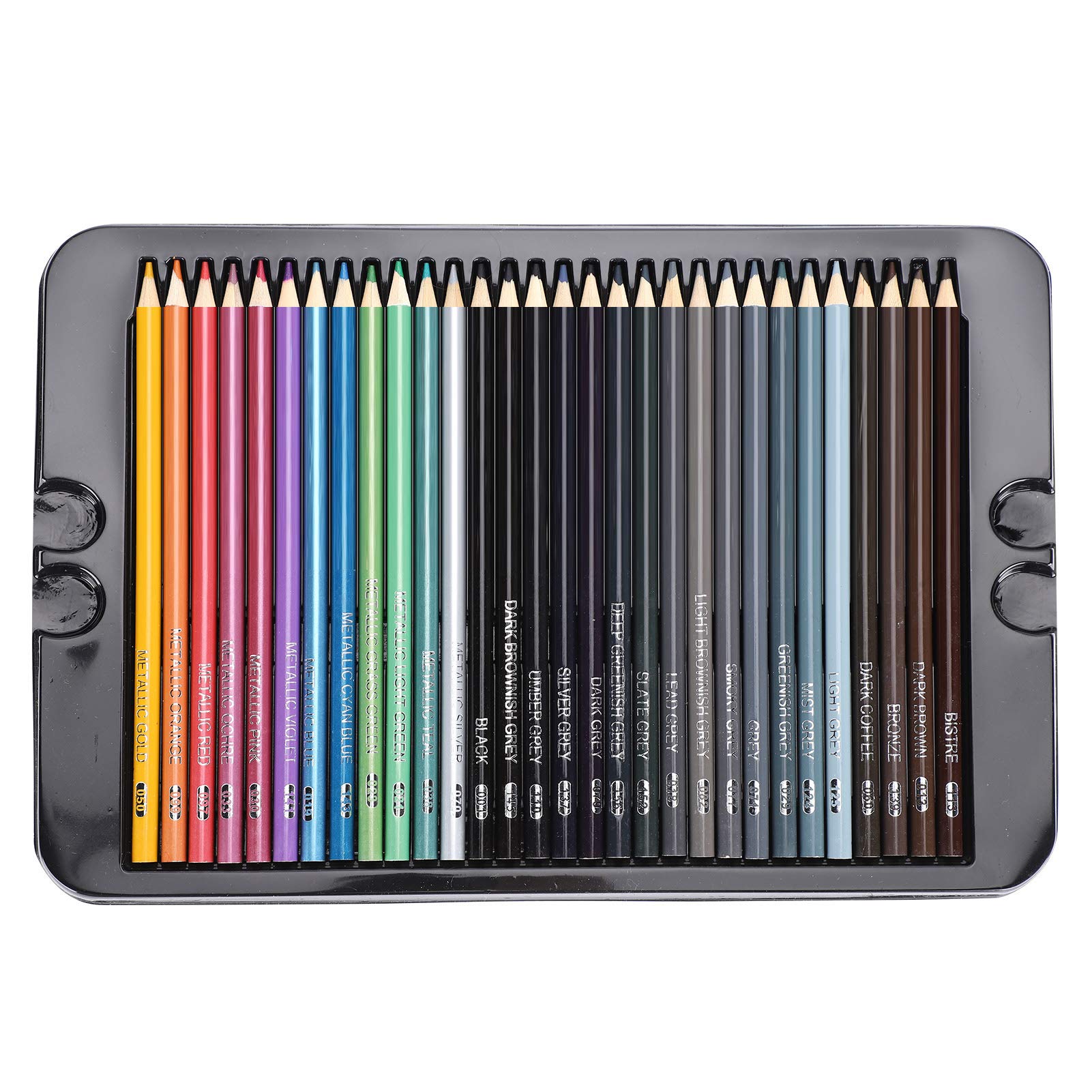 180 Pezzi Set di Matite da Disegno in Legno, Set da Viaggio di Schizzo di Matite Colorate d'arte Kit Disegno per Artisti Matite di Grafite di Precisione con Scatola Ferro per Adulti Bambini Artisti