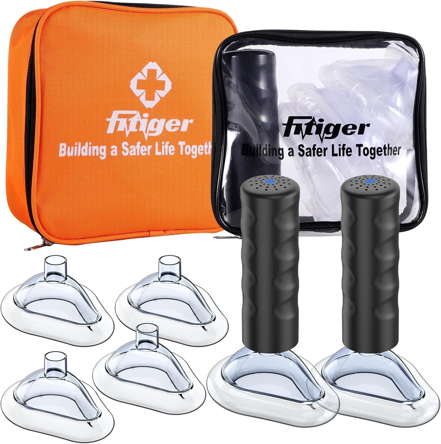 Choking Rescue Device (2 Pack), Anti Choking Device, First Aid Kit for Baby and Adults, Fitiger EasyPumpVac Pro Portable Airway Suction Device – Home Kit and Travel Kit Combo Choking Rescue Device (2 Pack), Anti Choking Device, First Aid Kit for Baby and Adults, Fitiger EasyPumpVac Pro Portable Airway Suction Device – Home Kit and Travel Kit Combo