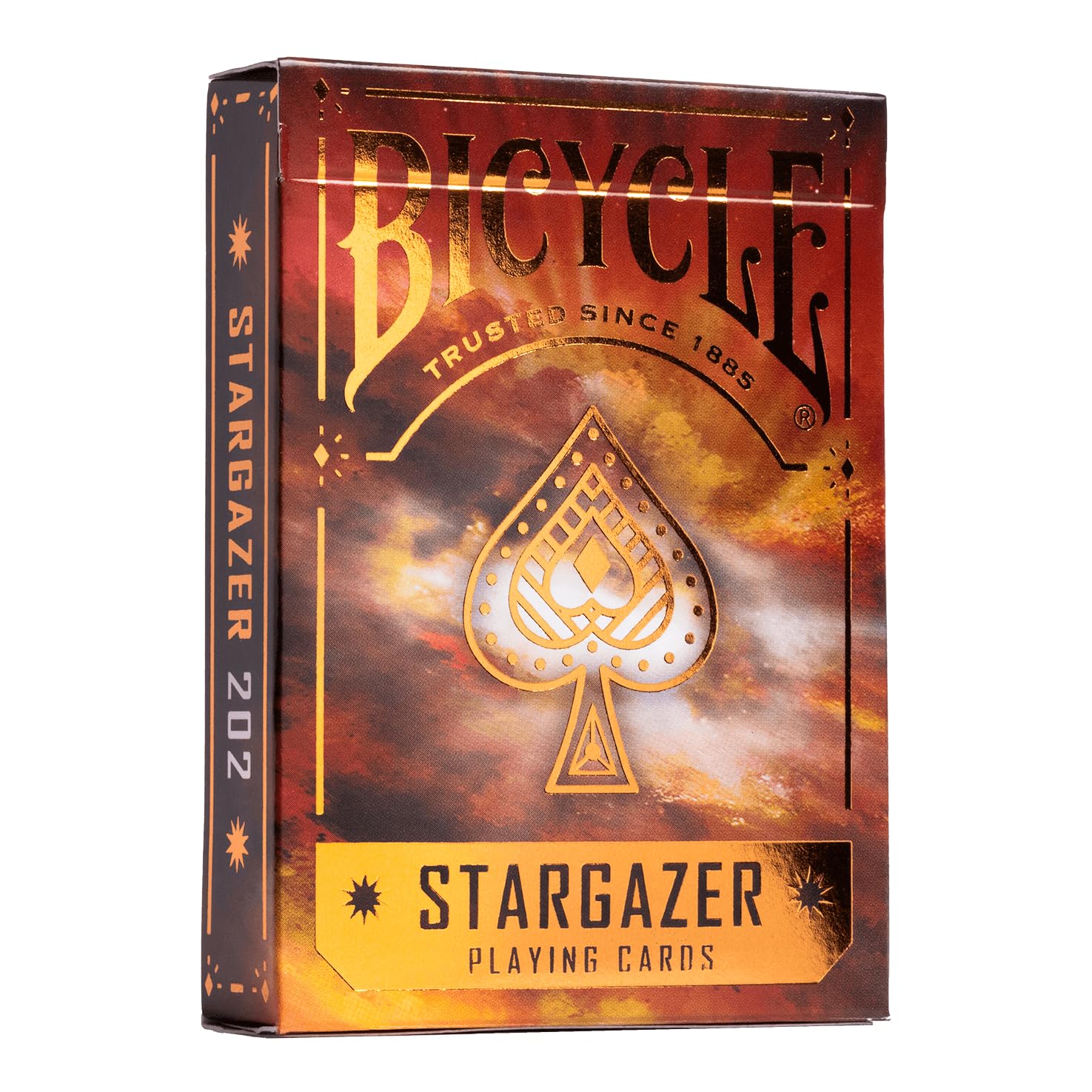 Bicycle Stargazer 202 Playing Cards Hubble Telescope Imagery of Crab Nebula - 1 Deck, Air Cushion Finish, Professional, Superb Handling & Durability, Great Gift For Card Collectors
