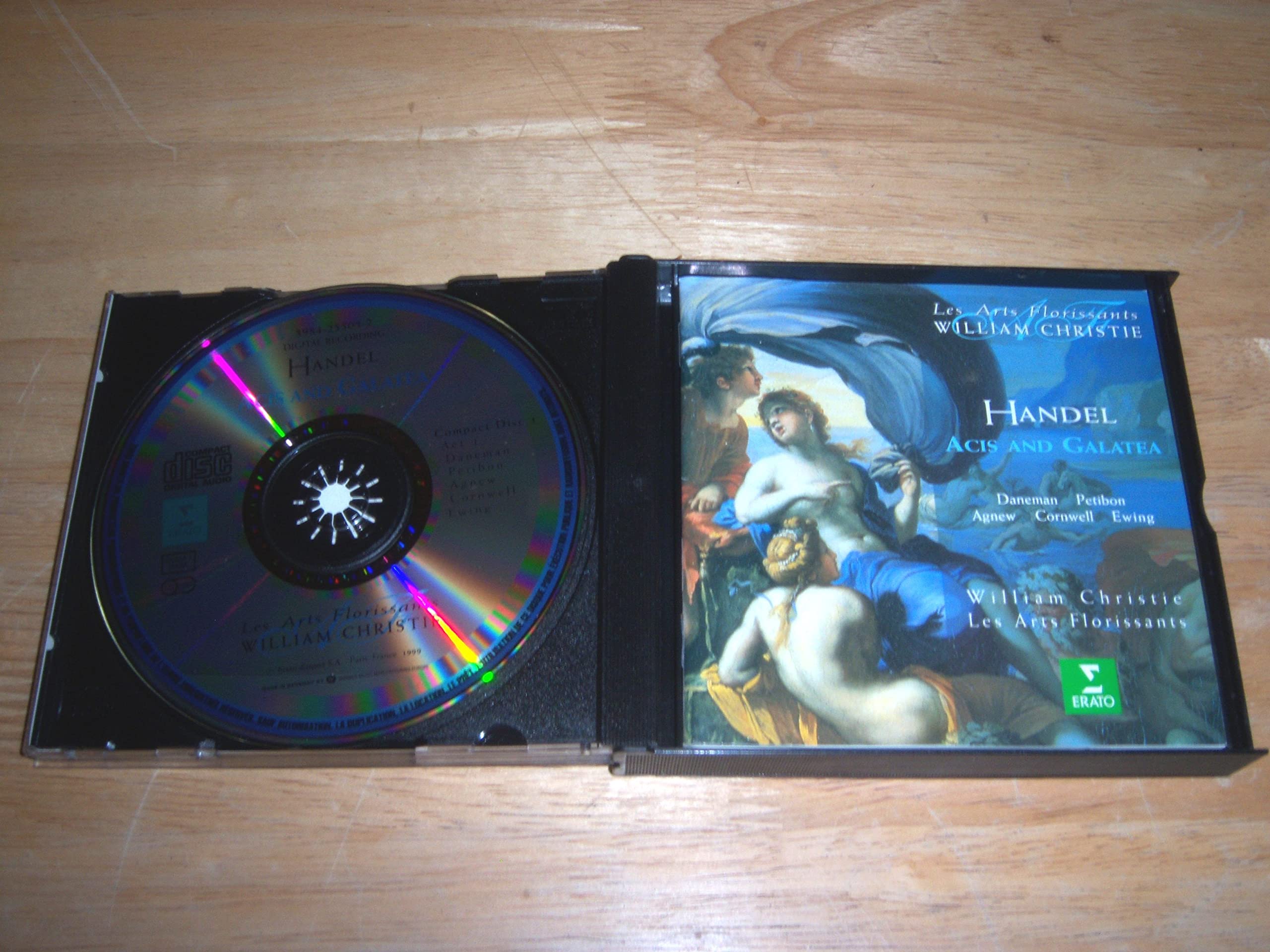 Händel - Acis and Galatea / Daneman, Petibon, Agnew, Cornwell, Ewing, Les Arts Florissants, Christie