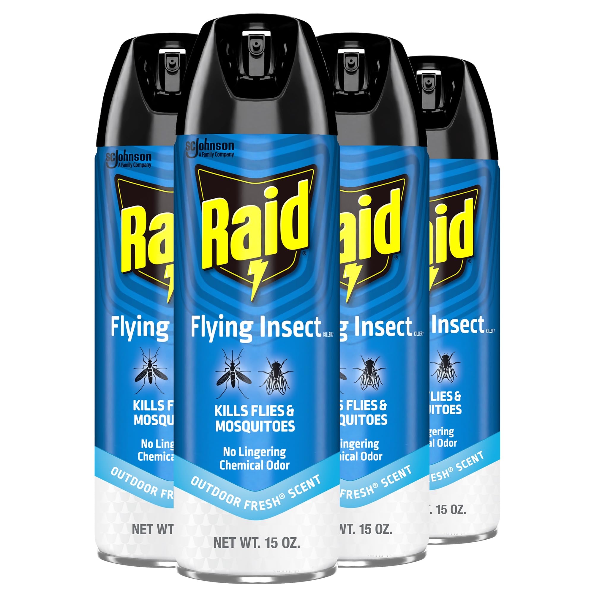 Raid Flying Insect Killer 4-pack