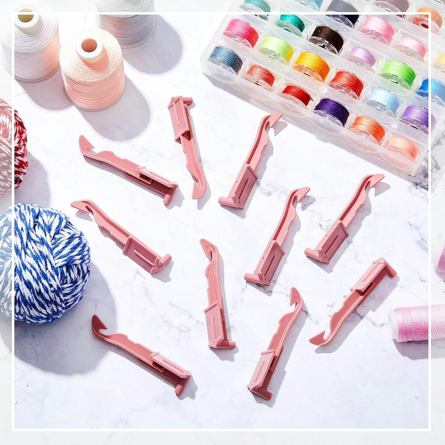 Tondiamo 10 Pcs Knitting Machine Tensioner Needles Compatible with