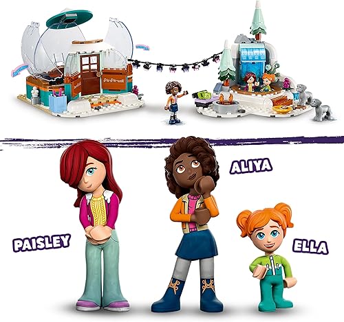 LEGO Friends Ferien im Iglu mit Camping-Zelt 41760 — galinė pusė