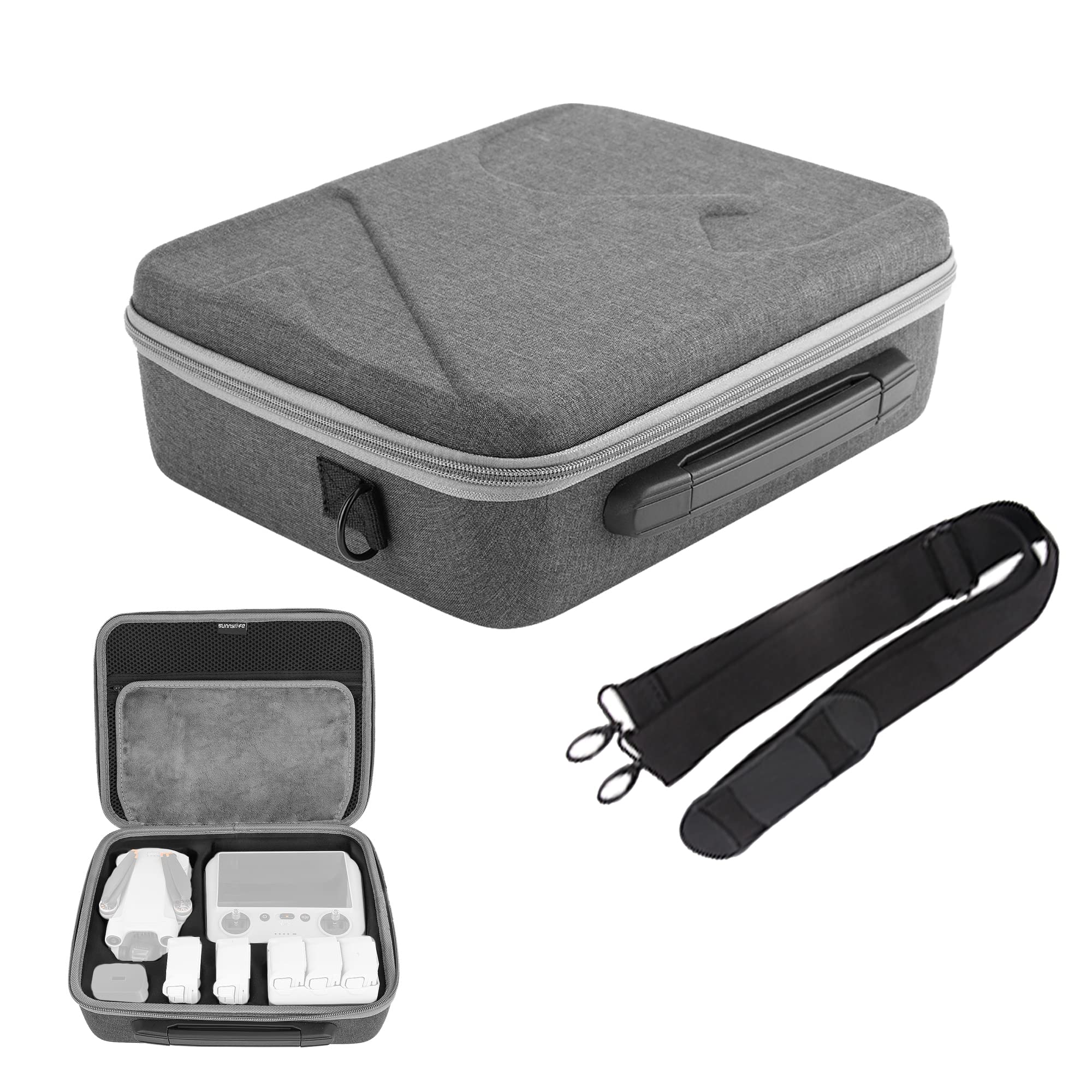 Sac De Rangement Pour DJI Mavic 3 - Housse De Protection Drone + Télécommande - Imperméable, Antichoc - Flanelle Et Nylon