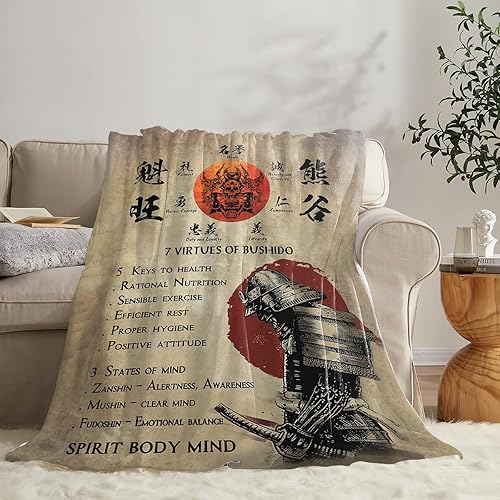 Miniatura 34 de Tijuboni Manta con diseño de tortuga marina y océano, regalos náuticos para mujeres, hombres, niñas, niños y adultos, manta de franela suave para