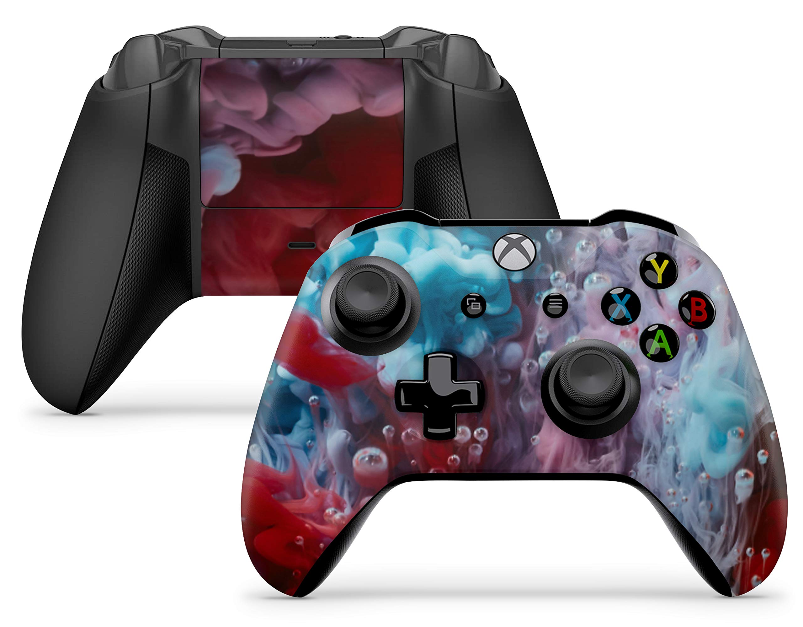 giZmoZ n gadgetZ GNG Skin Adhesivo de Vinilo de Colour Explosion de para la Consola Xbox One X + Set de 2 Skins para los Controladores