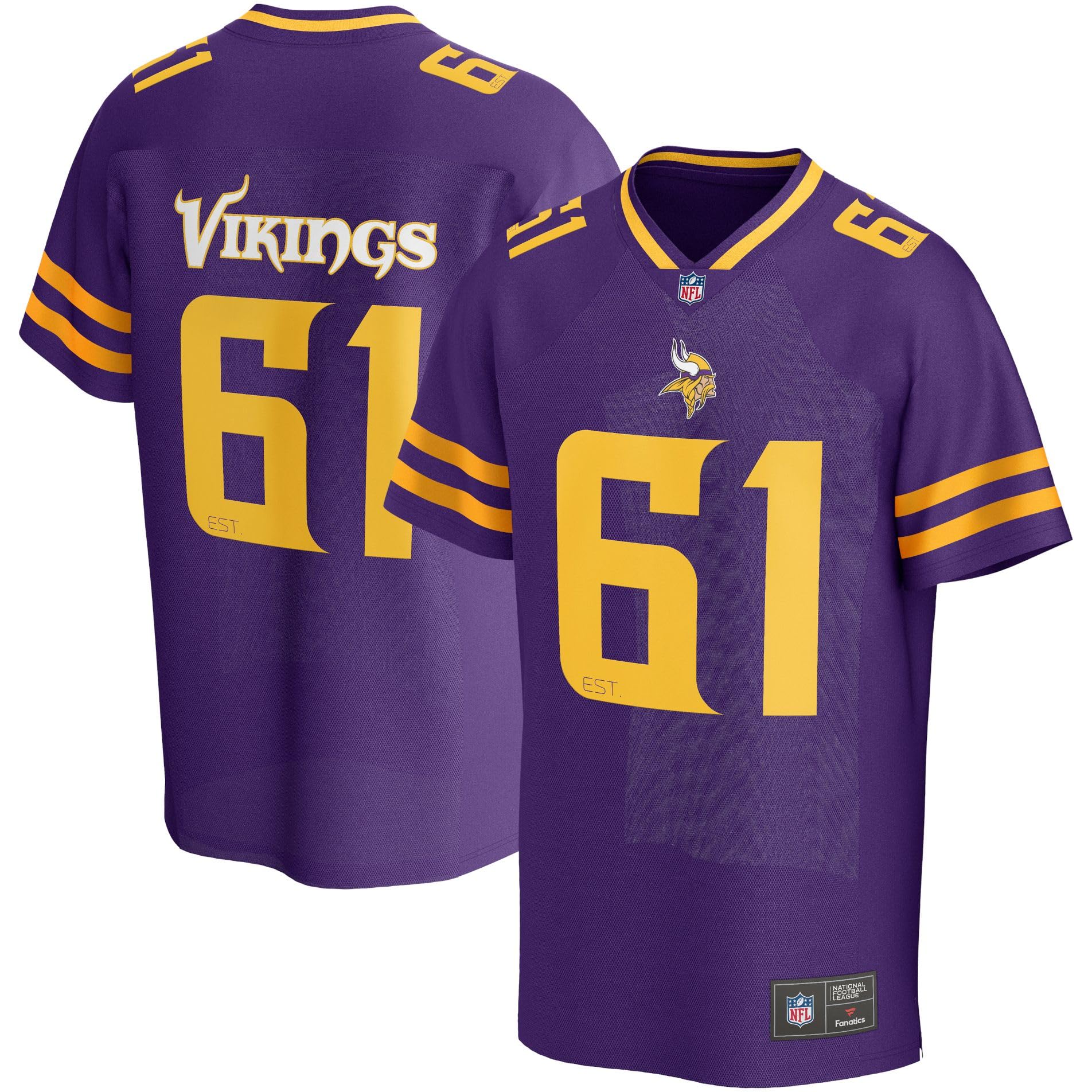 Fanatics Minnesota Vikings NFL Poly Mesh Supporters Jersey - M