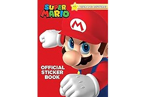 Super Mario Official Sticker Book: Over 800 Stickers!