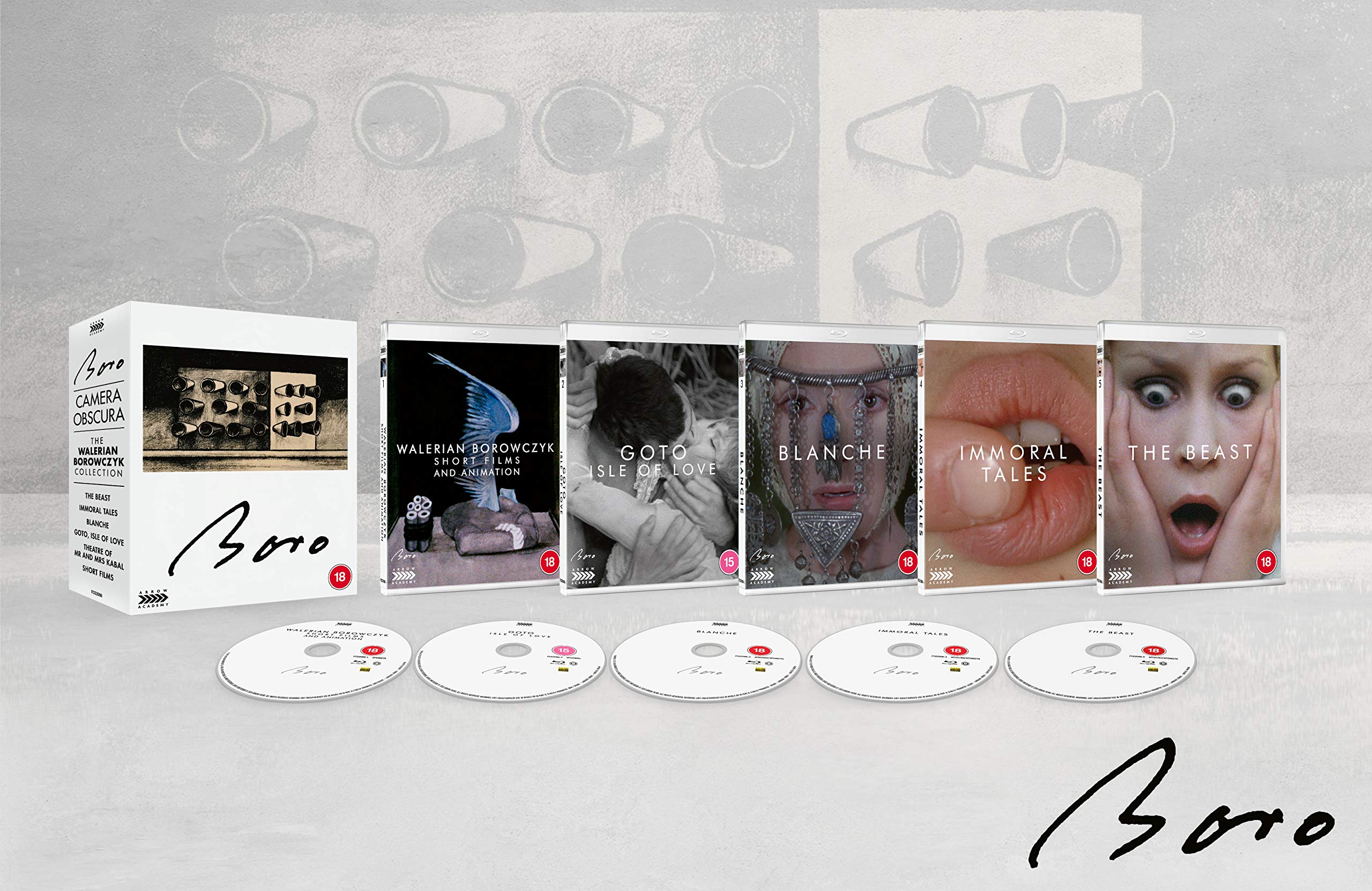 Arrow Video Camera Obscura: The Walerian Borowczyk Collection [Blu-ray]