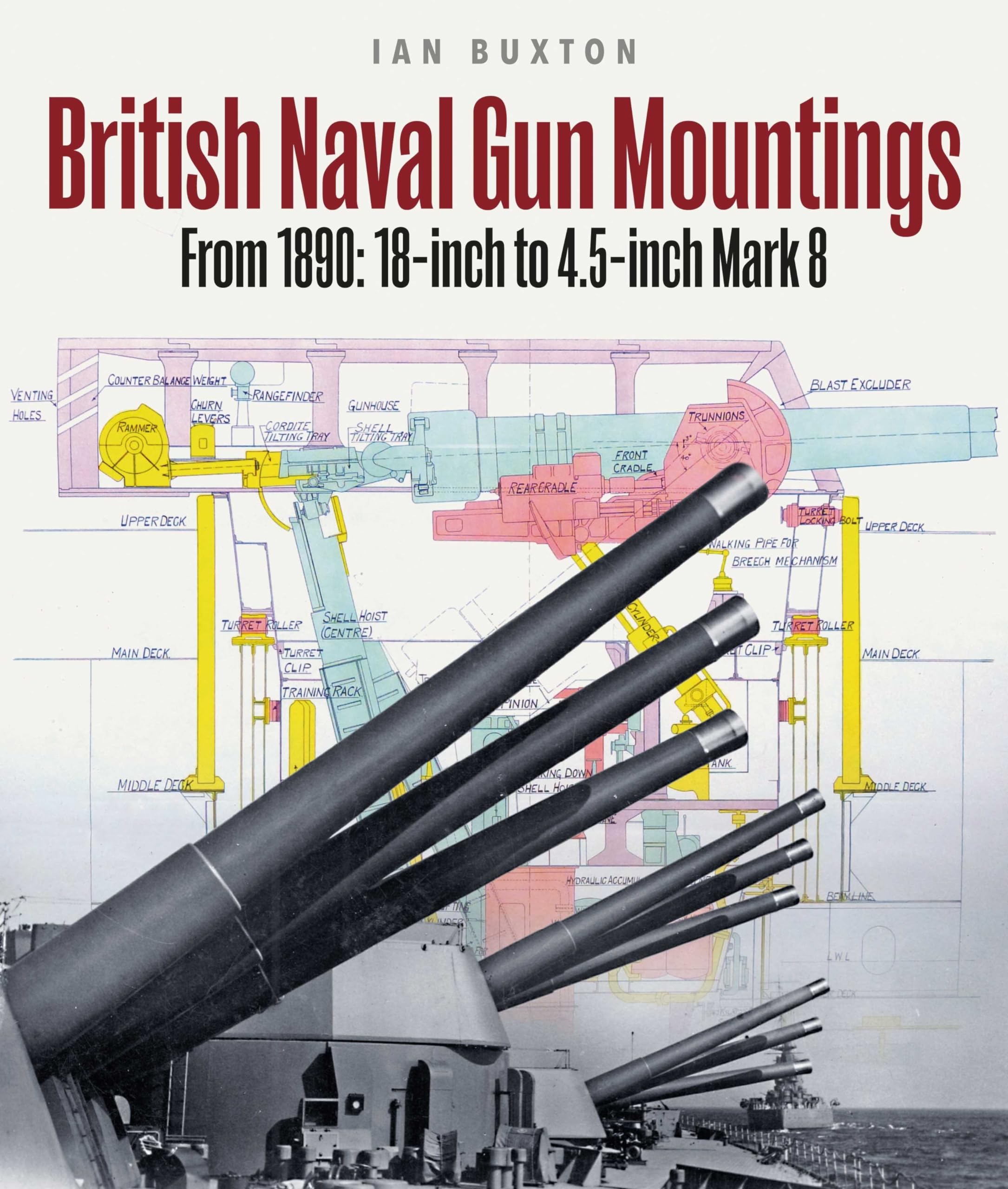 British Naval Gun Mountings by Ian Buxton HARDBACK 9781399059961