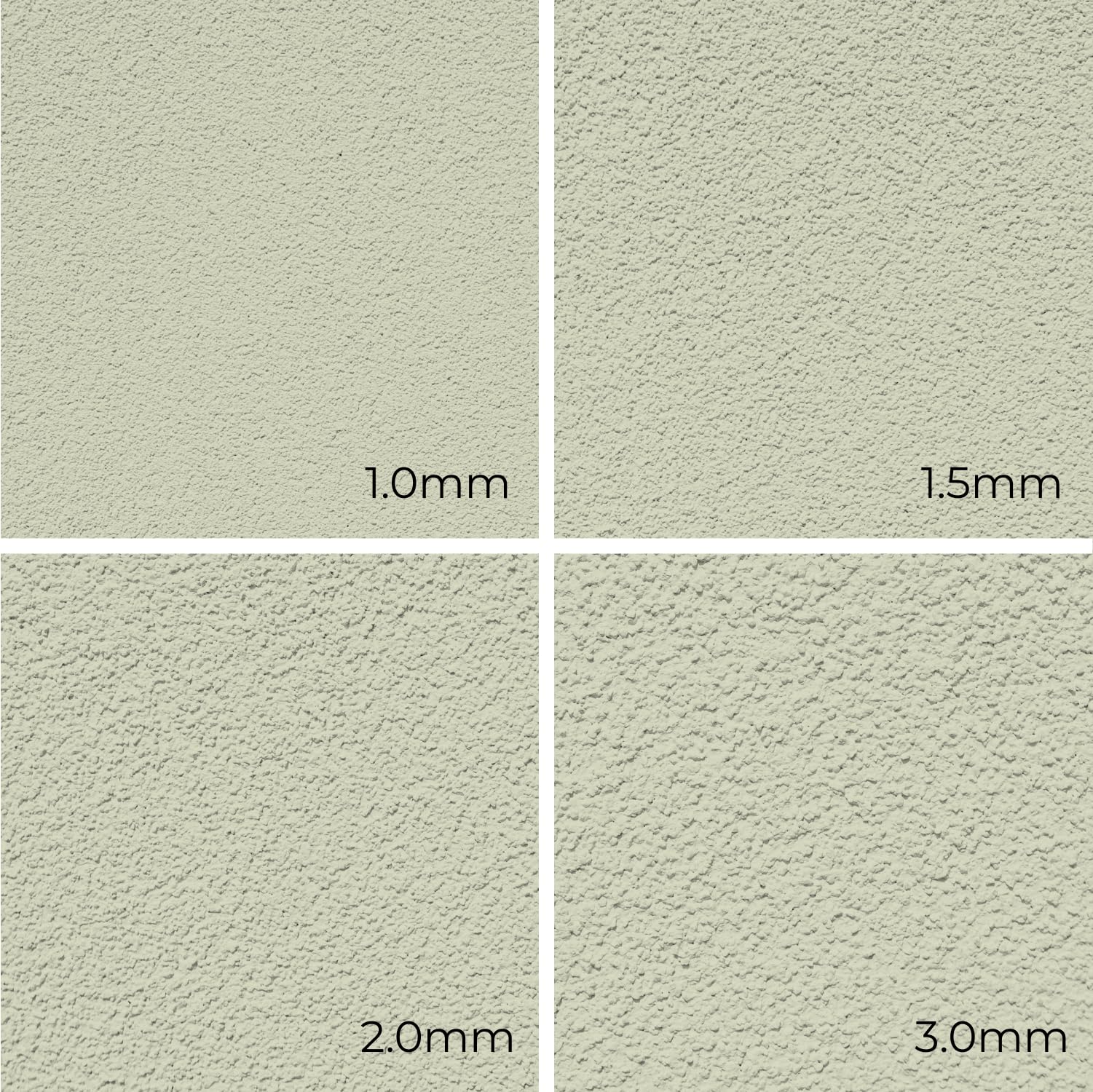 Intonaco In Resina Siliconica Bianco Velato Di Verde F481 7kg 3mm