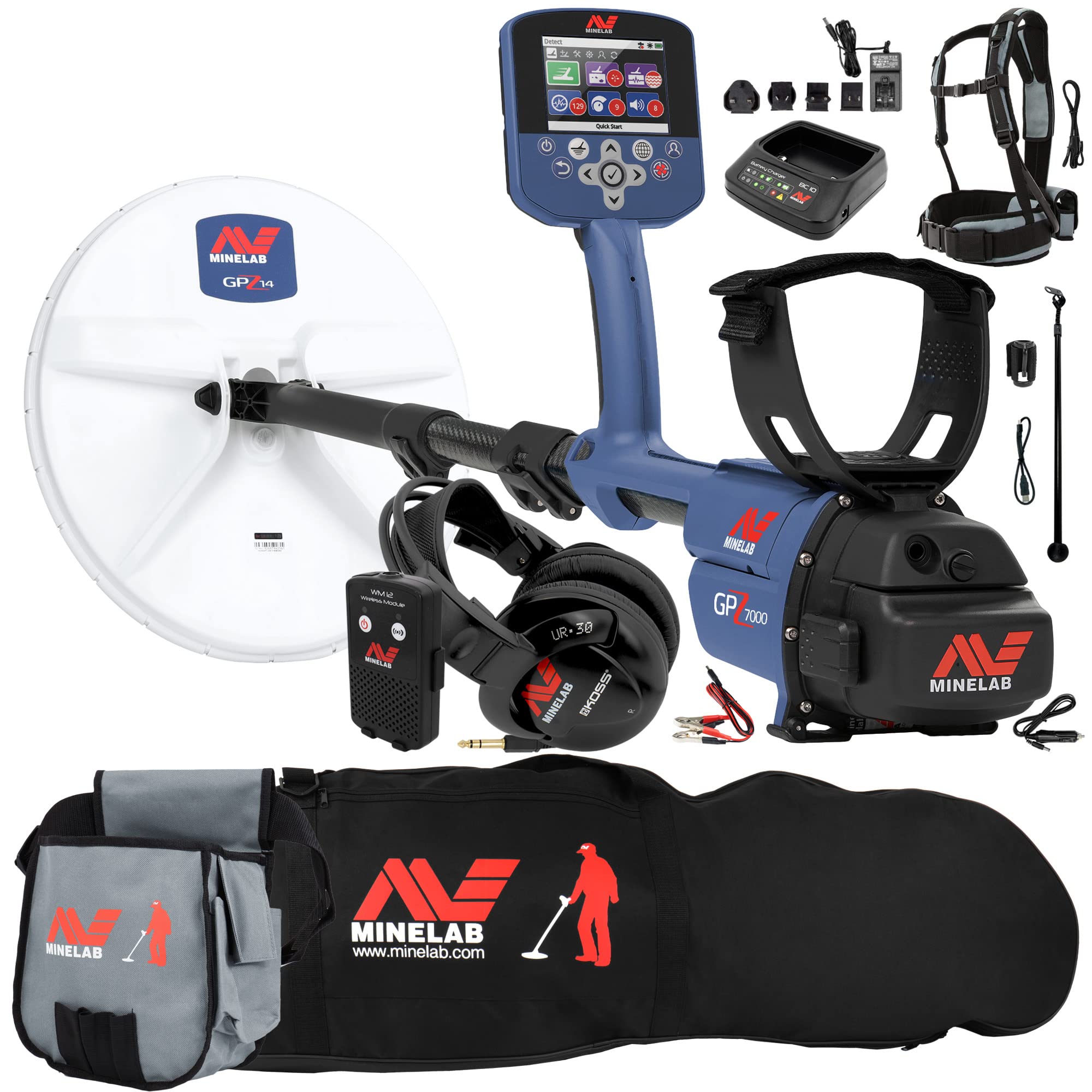 Amazon.com: GPZ 7000 All Terrain Gold Metal Detector with Carry