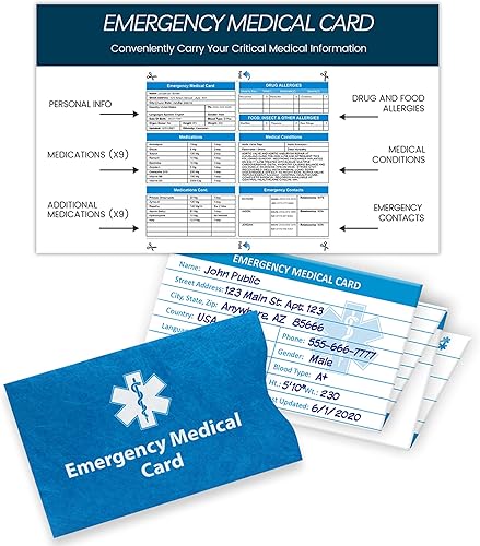 Miniatura 6 de Pulsera de identificación de alerta médica con desfibrilador implantado para hombres y mujeres