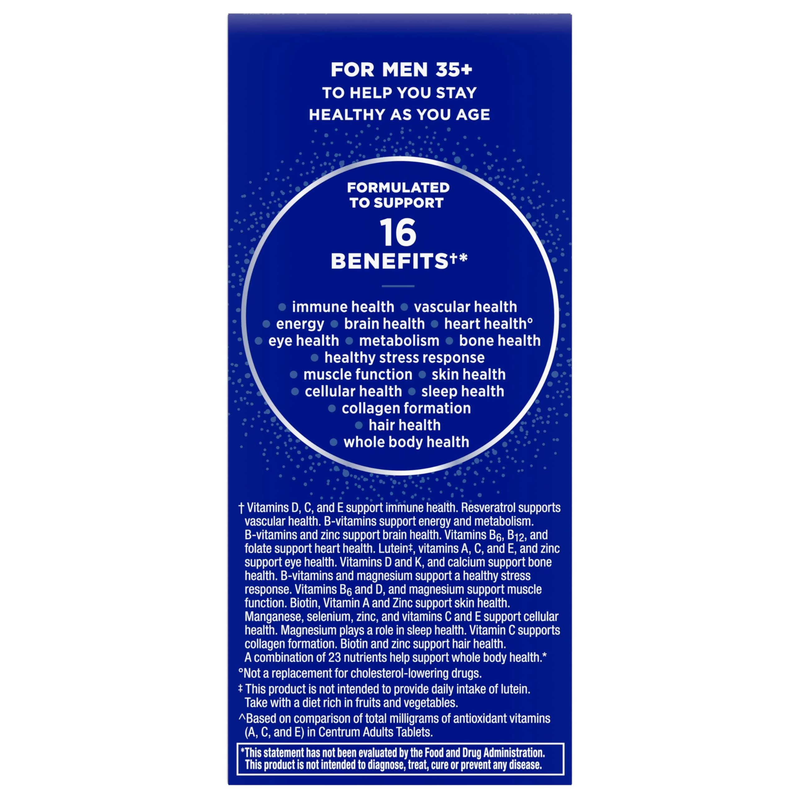 Centrum Age Defy for Men 35 and Over, 60 Tablets — Amazon image 15