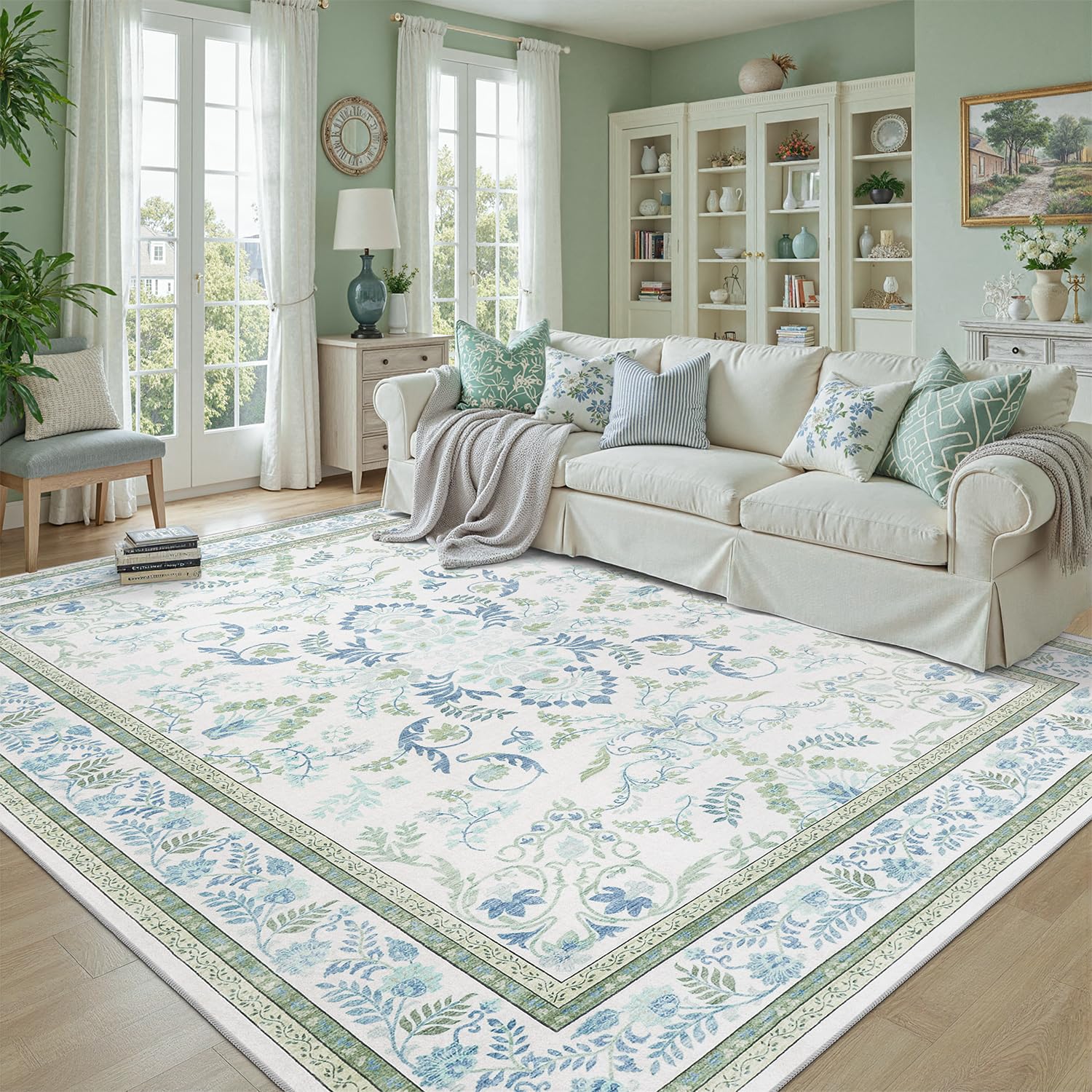 DCX Green 5x7 Rug