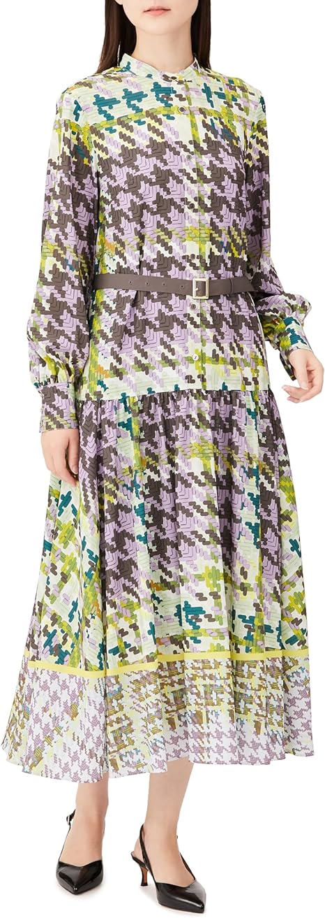 Amazon.co.jp: [グレースコンチネンタル] 2023AW ｷｶﾌﾟﾘﾝﾄﾃｨｱｰﾄﾞﾜﾝﾋﾟｰｽ