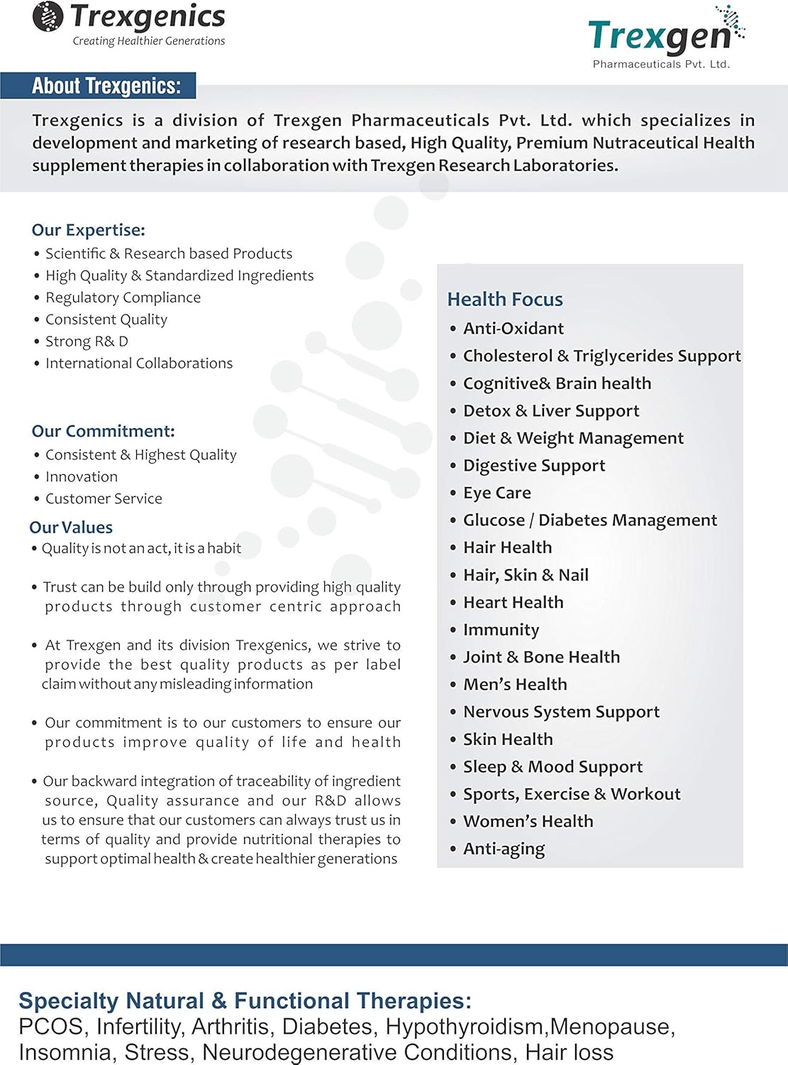 Trexgenics® HORSETAIL extract Standardized (20% Shavegrass Silica) 600 mg Natural Hair Growth & Strong Nail Support NON-GMO, GLUTEN FREE & VEGAN(60 Vcaps) (1) : Beauty & Personal Care