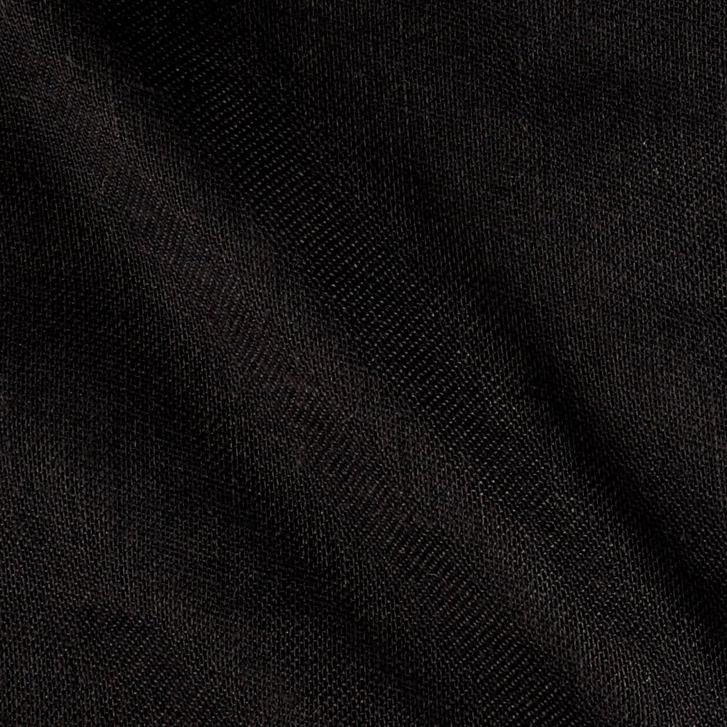 Shalimar Burlap Black (Bolt, 15 yards), Fabric by the Bolt