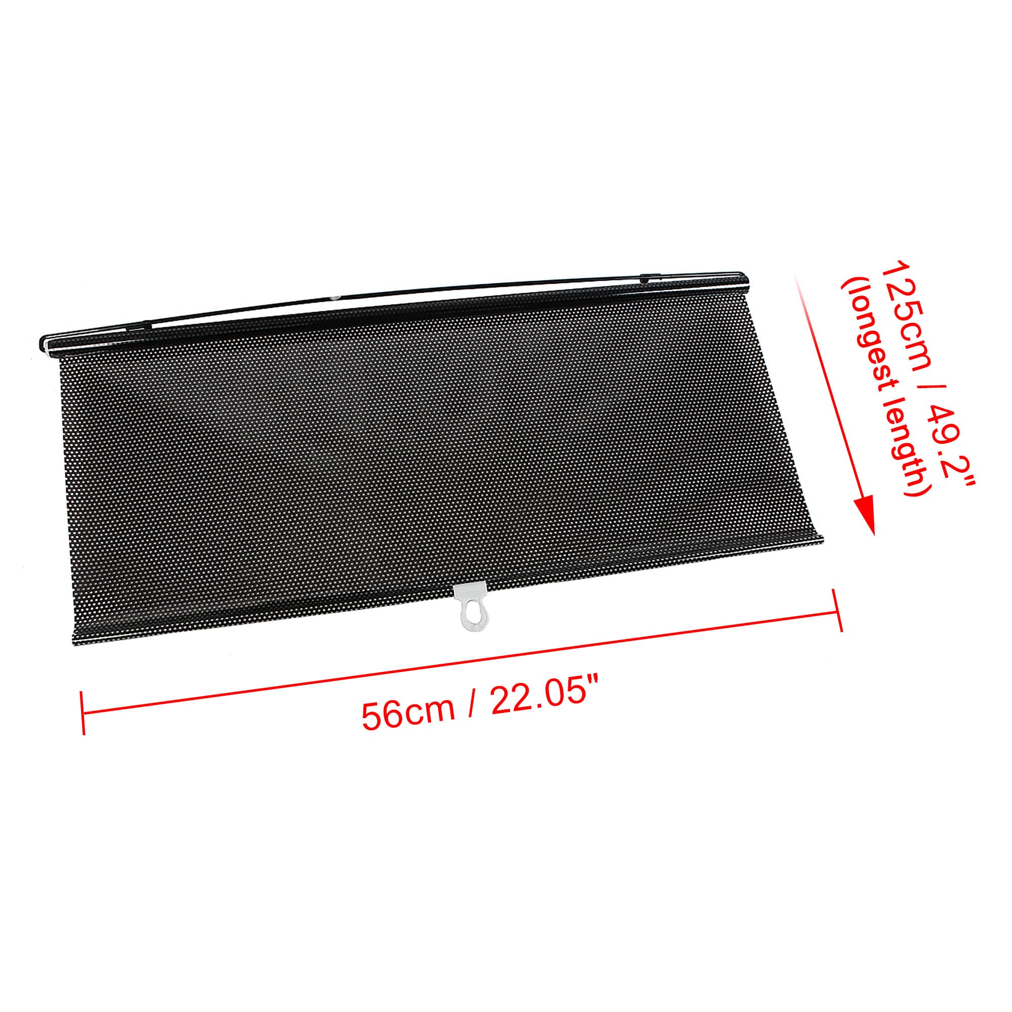 sourcing map Pare-Soleil Rouleau 1pc Anti-UV PVC pour Fenêtre Voiture