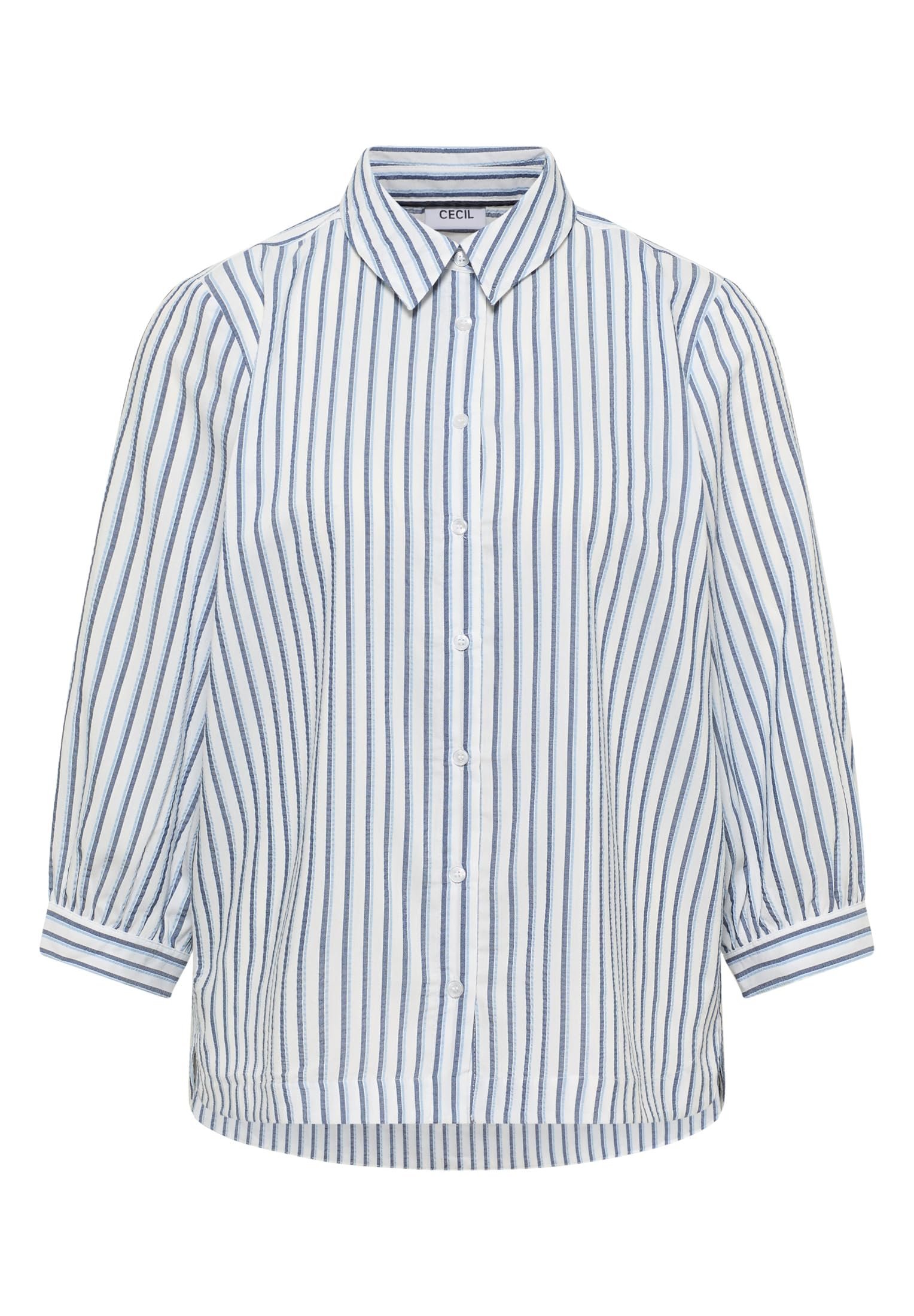 Cecil Bluse in Seersucker Qualität