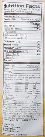 Frito Lay Lays, Baked Potato Crisps, Barbecue 6.25 oz