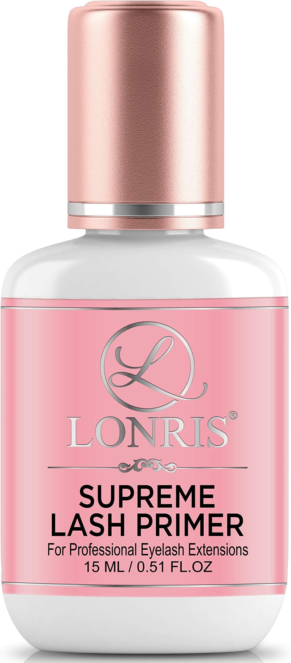 Eyelash Extension Primer - 30% BETTER RETENTION - Cleanser 15 ml/Protein Oil Remover/Increase Adhesive Bonding Power/Pre-treatment for Individual Semi-Permanent Extensions Glue Supplies