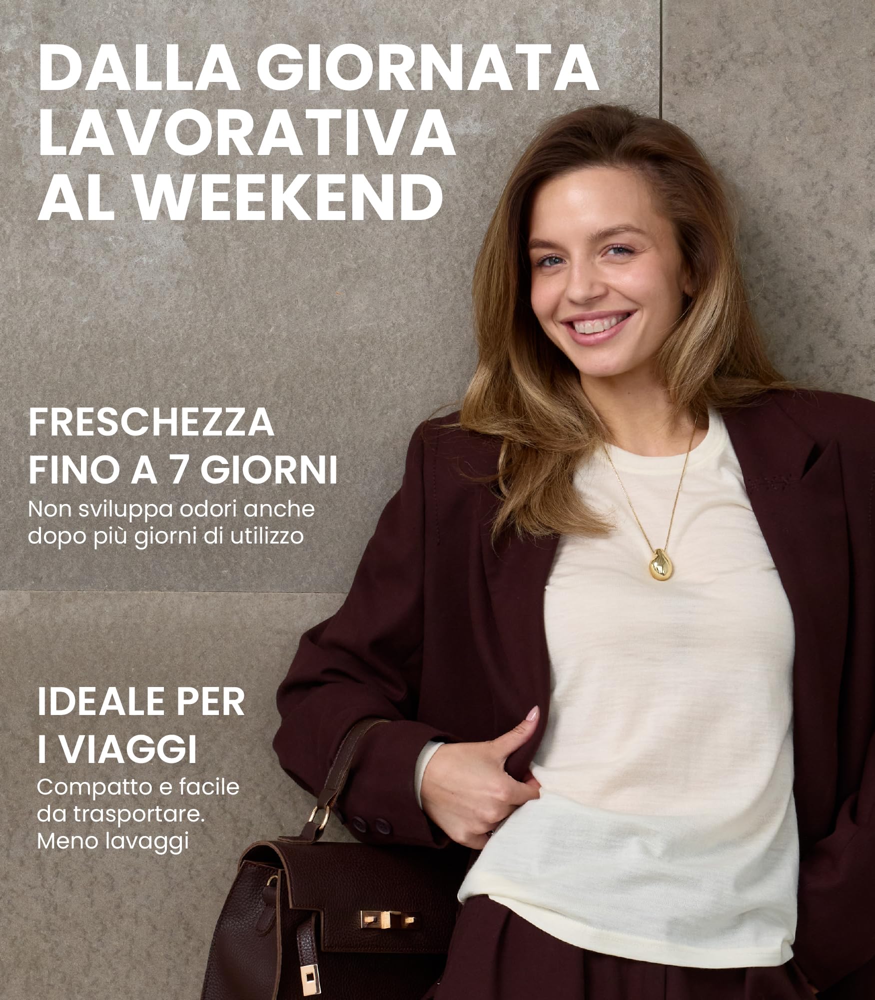 Merino.tech Maglia Donna Termica Merino Wool - 100% Intimo Termico Lana Merino Abbigliamento Trekking