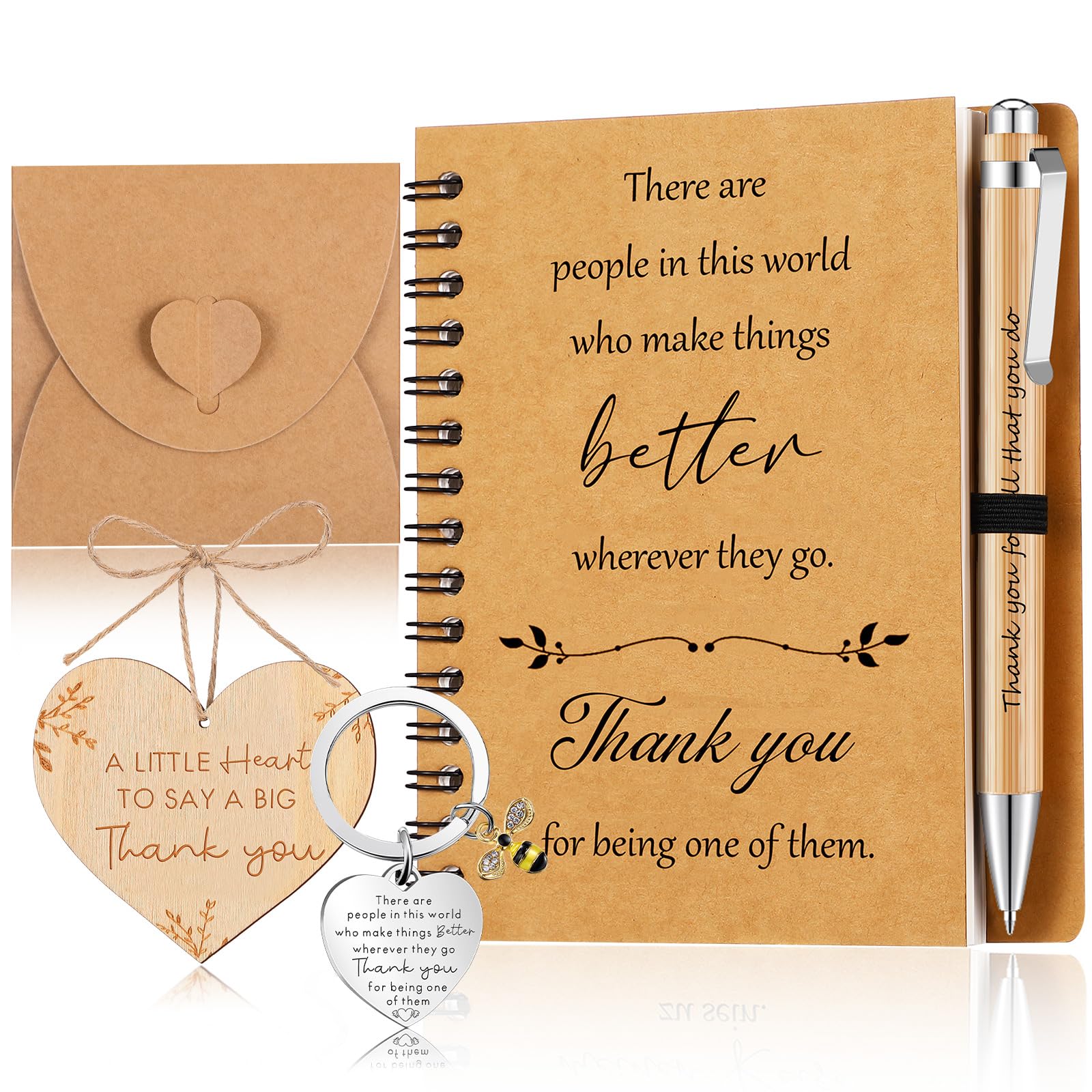 Nezyo 5 Pcs Employee Appreciation Gifts Thank You Gift for Women,Better