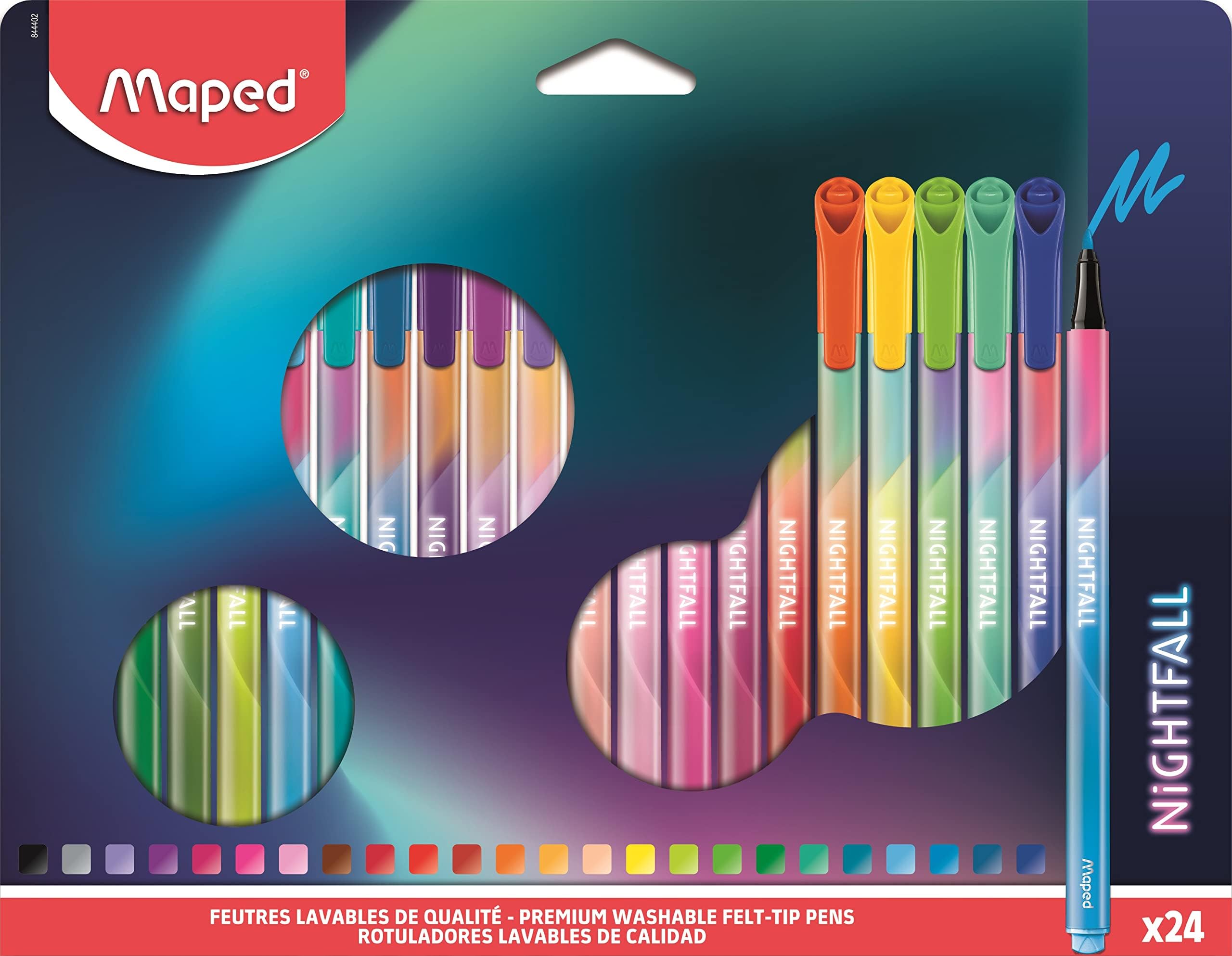 Maped - Feutres Deepsea Paradise - Feutres de Précision, Écriture et