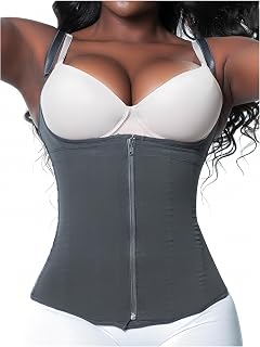 Sonryse O24ZL Fajas Colombianas Reductoras y Moldeadoras Compression Vest Shaper Tummy Tuck Shaper Girdle for Women
