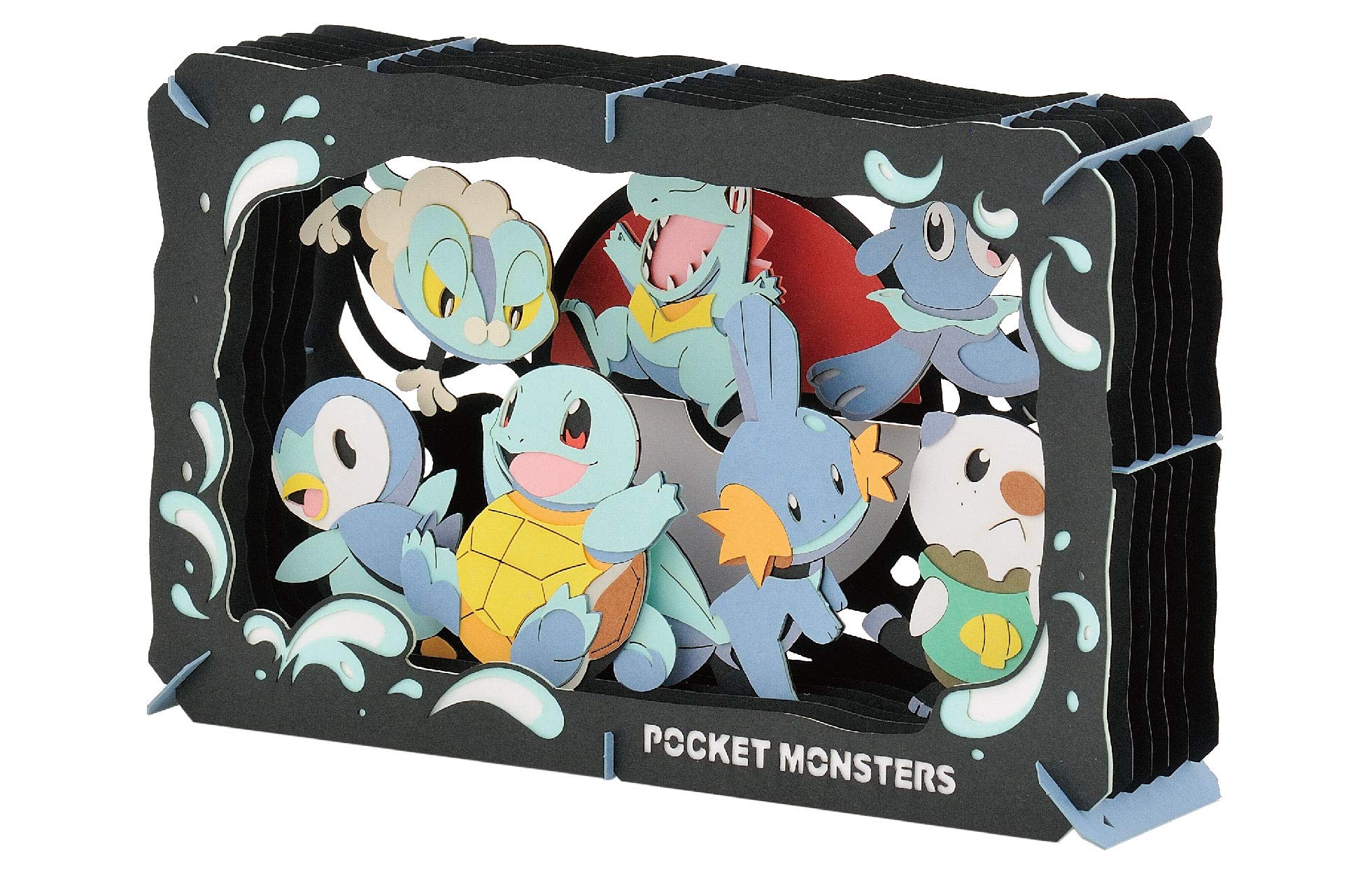 Amazon.com: Ensky - Pokémon - Type: Water, Paper Theater : Arts