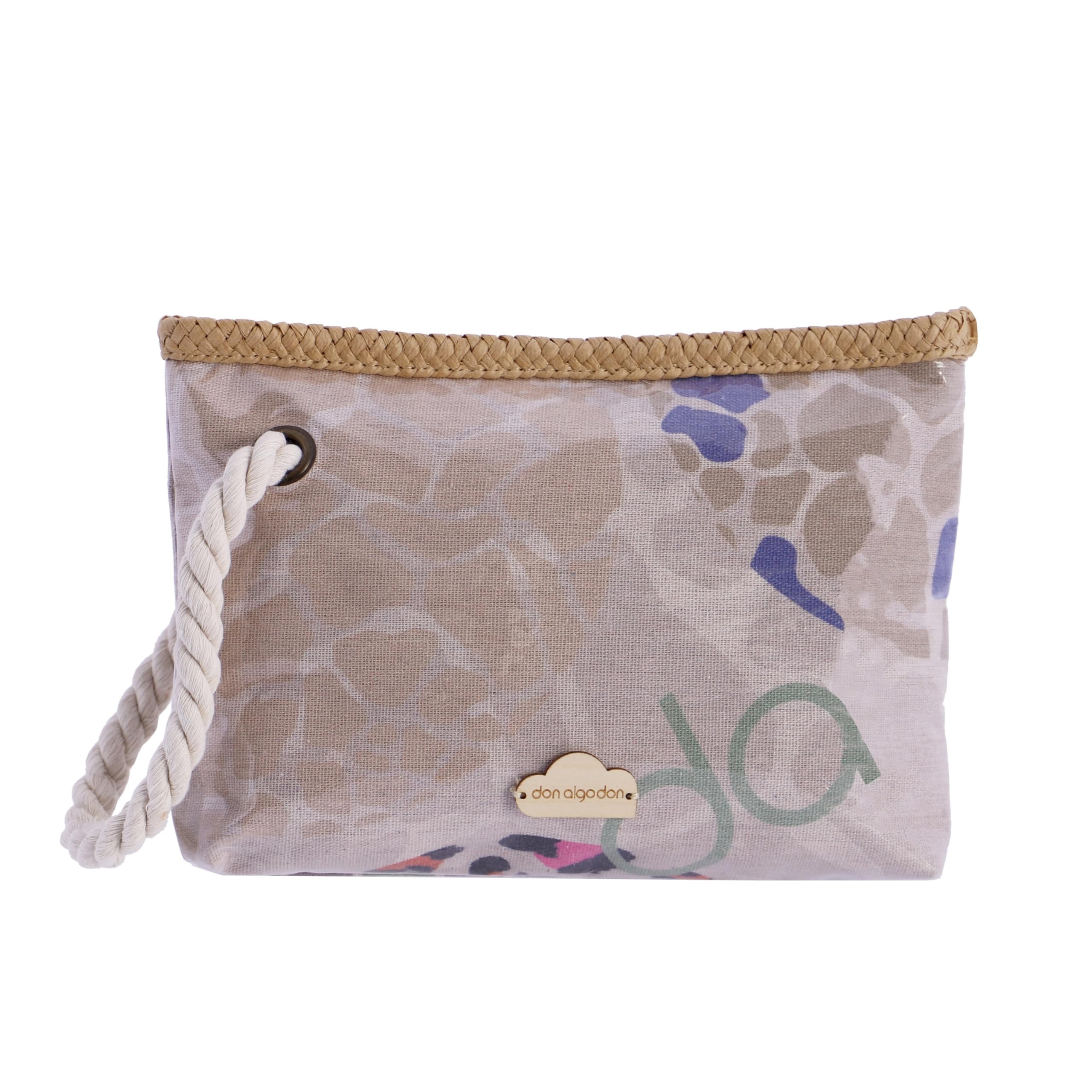 DON ALGODON Bolsa de playa - bandolera de playa - neceser de playa - capazo playa - bolso playa - bolsas de playa - bolsa de playa - Maica