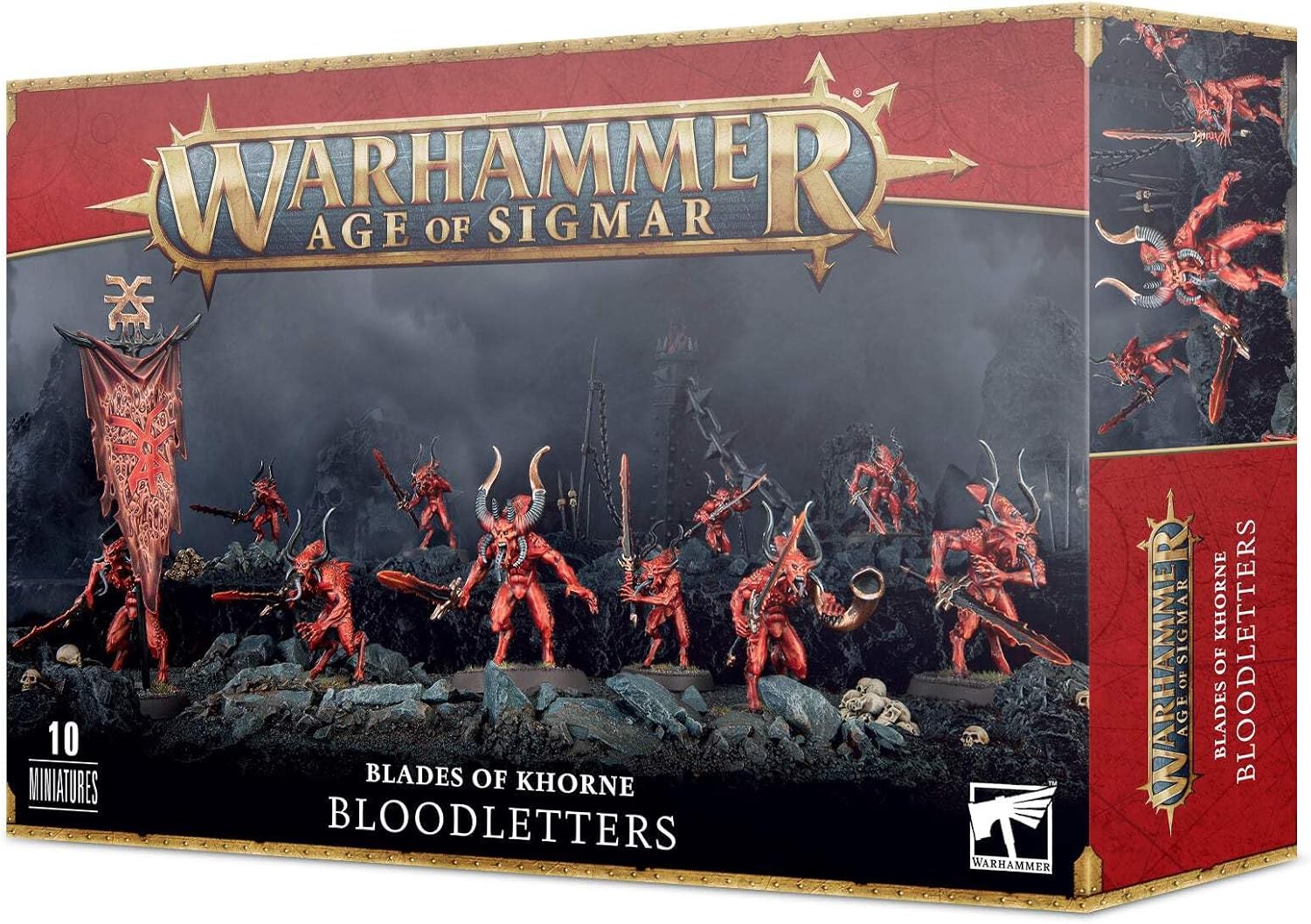 Games Workshop Warhammer Age of Sigmar Demons of Khorne Bloodletters