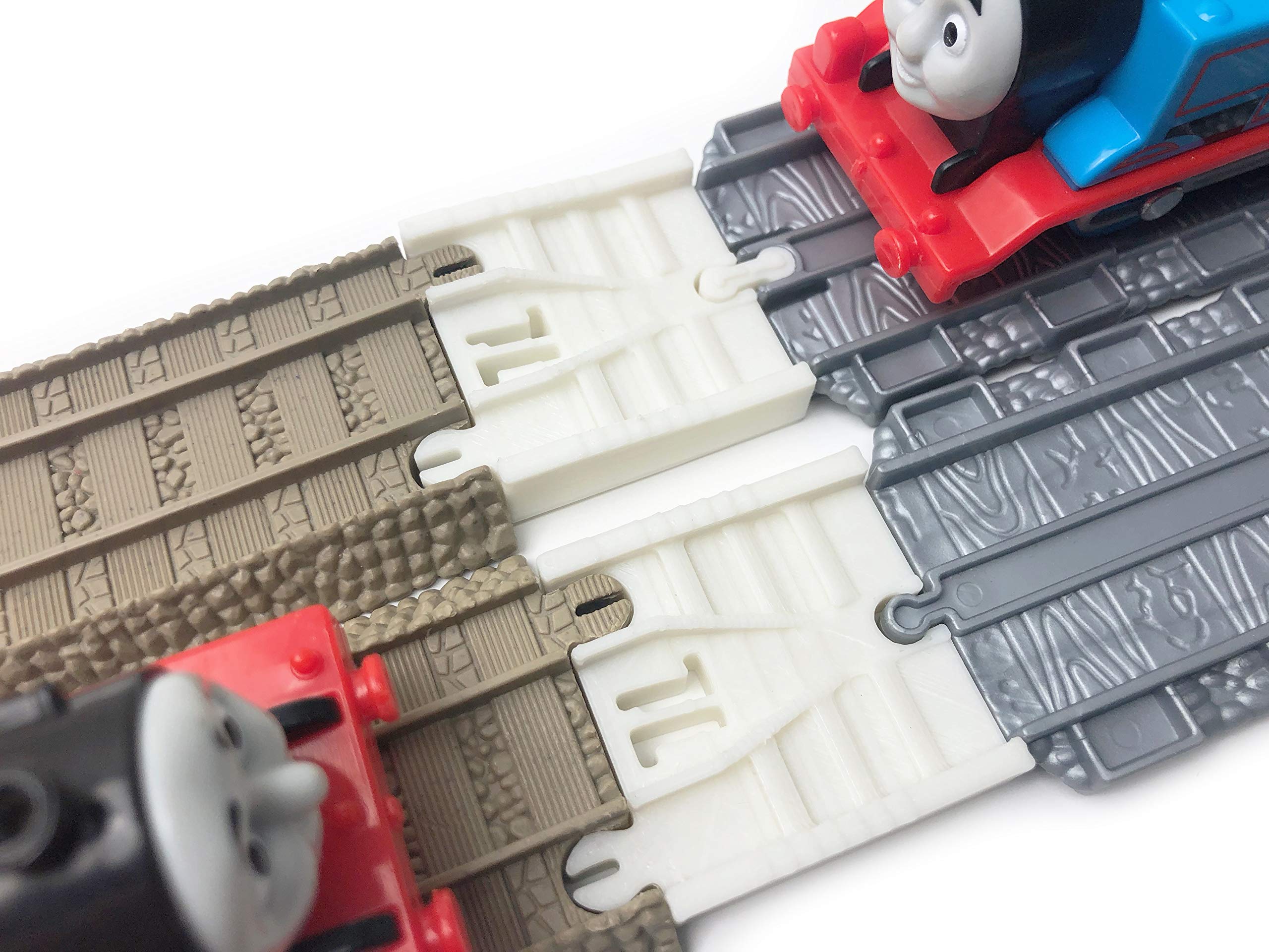 TrainLab Take-n-Play to Trackmaster (2009 Brown) Train Track Adapter (NiteBrite)