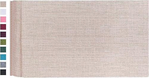 Miniatura 7 de Mublalbum Álbum de fotos pequeño de 4 x 6 pulgadas, 100 fotos, cubierta de lino, libro de fotos con 100 bolsillos horizontales para aniversario