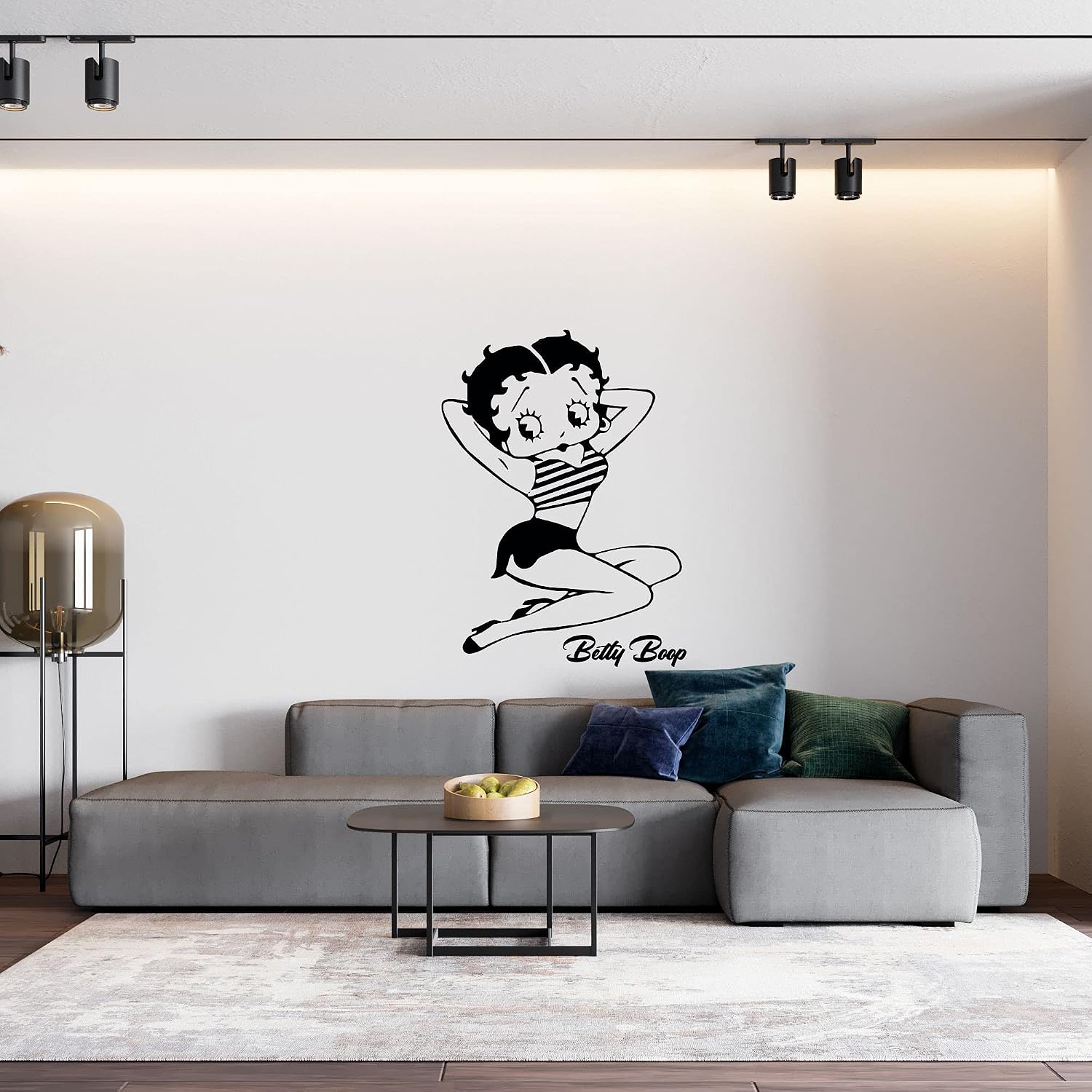 Vinyl Wall Decal: Character Icon Betty Posing | Flapper Girl - 20" x 26" Kids Girls Room Bedroom Home Sticker Décor