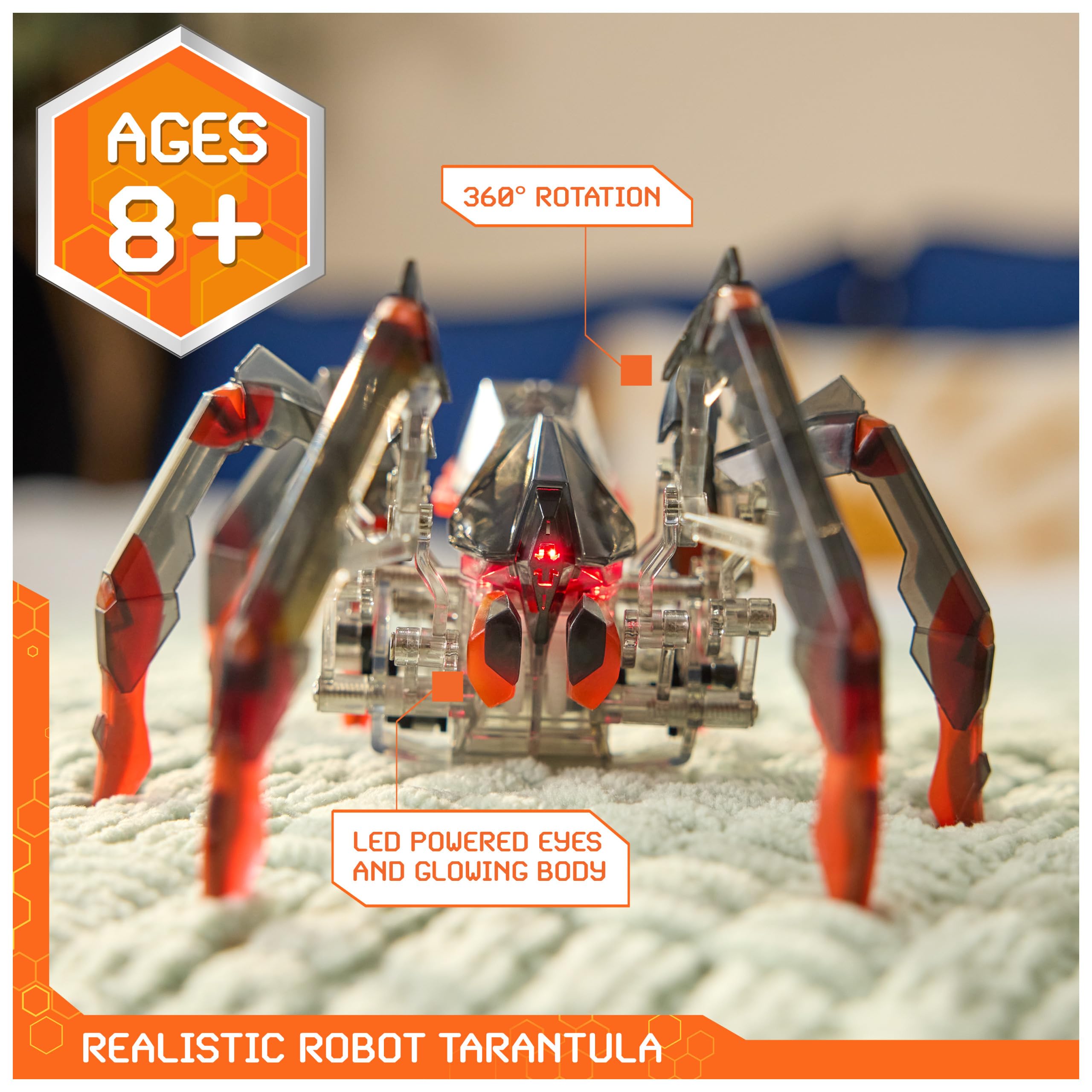HEX BOTS Figura di animale robotico meccanico