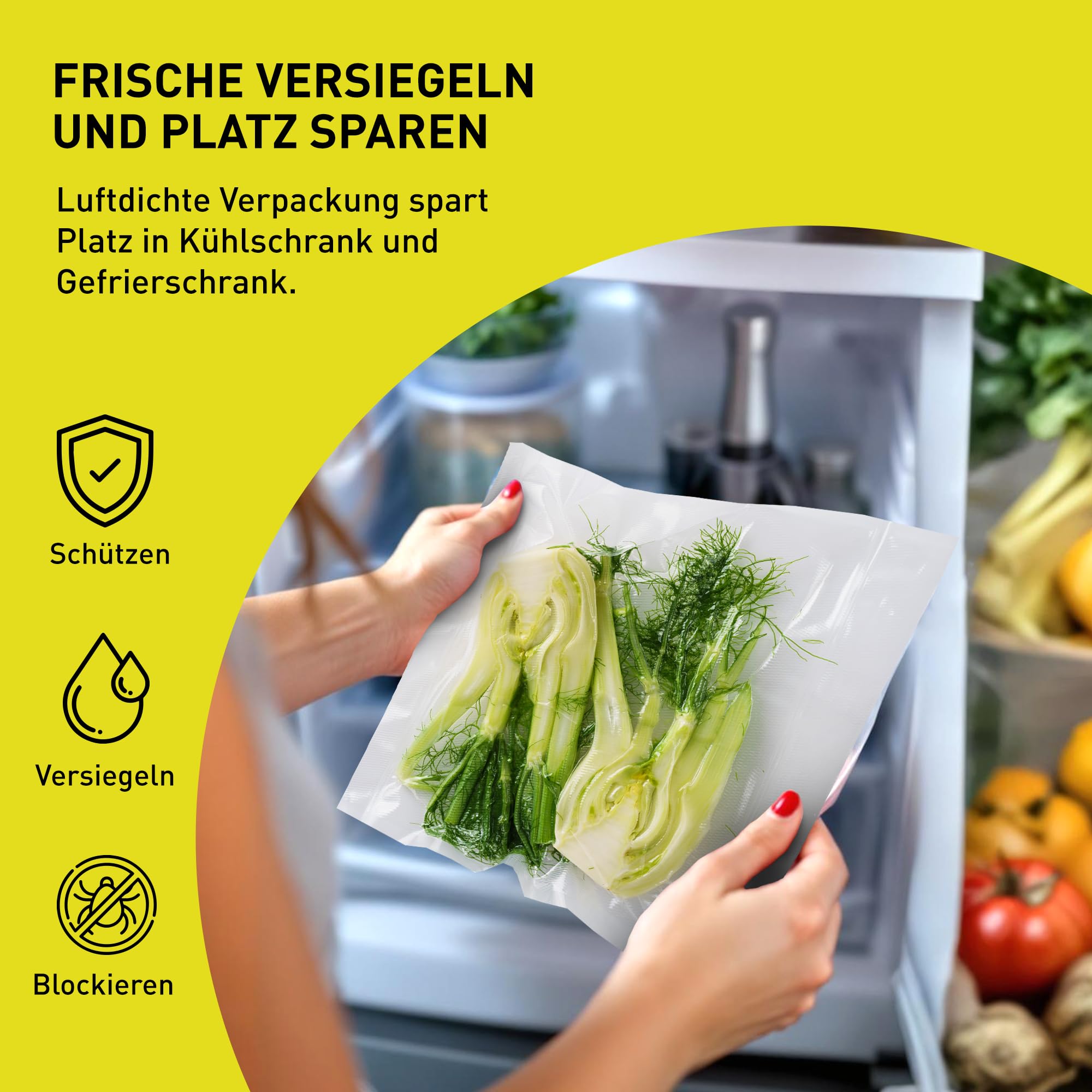 culivac Vakuumierfolienrollen Boilproof 2 Rollen 30x600cm, kochfest 100°C | Vakuumierrollen für Sous-Vide bei hoher Temperatur, zuschneidbar, BPA-frei, dicht, 6× längere Frische, Made in Germany